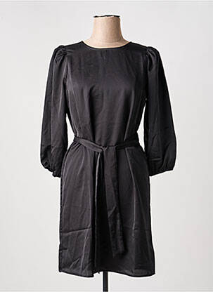Rochie midi mâneci 3/4 mâneci 3/4 negru VILA femeie