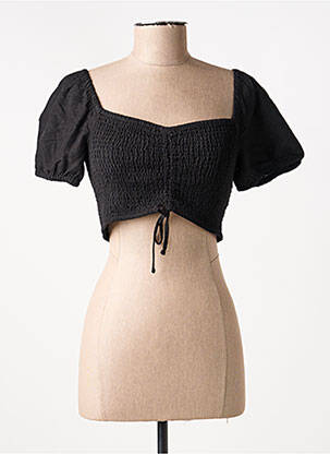 Top negru TALLY WEIJL femeie