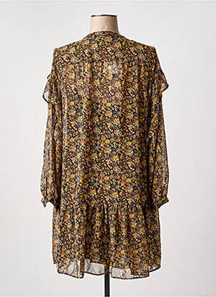 Rochie scurtă maro MANGO femeie
