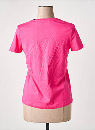Tricou guler rotund mâneci scurte violet VERO MODA femeie