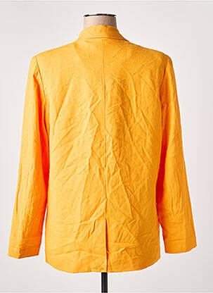 Sacou guler tip costum portocalie ONLY femeie