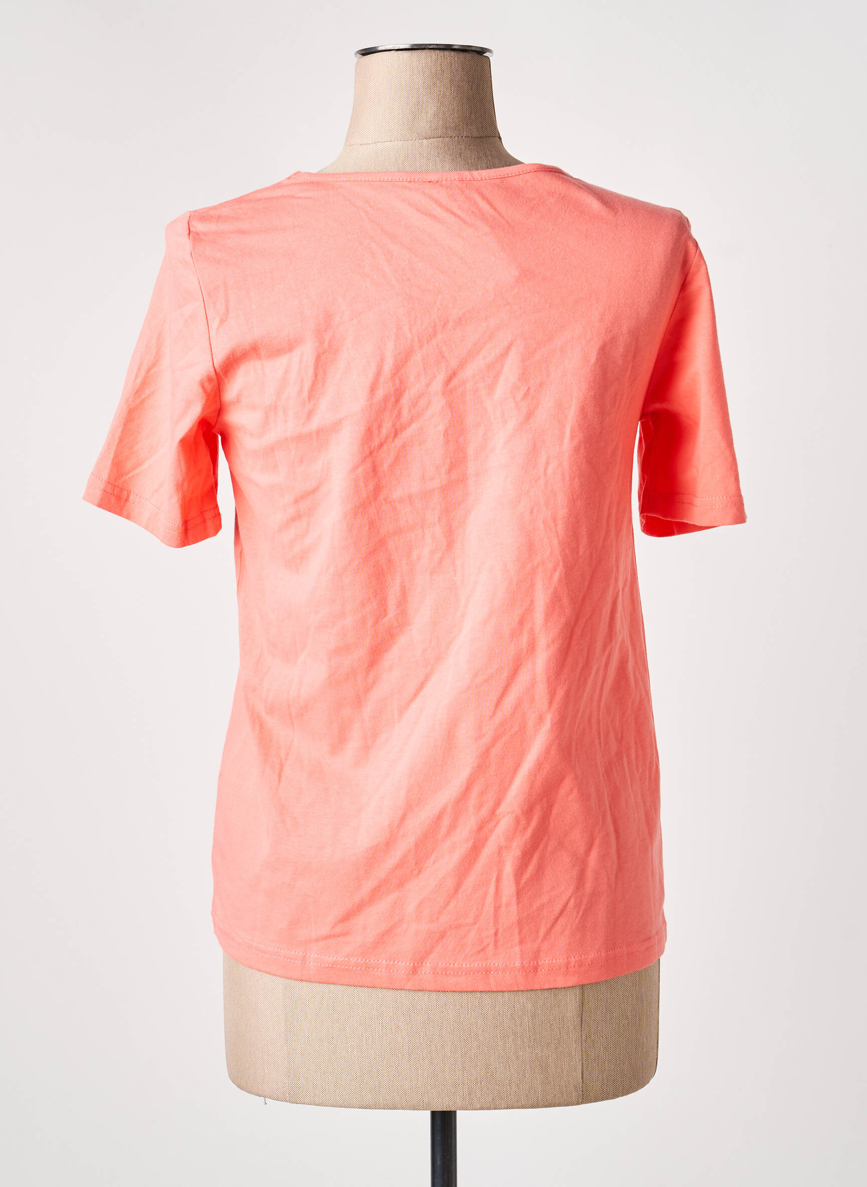 Tricou mâneci scurte mâneci scurte roz VERO MODA femeie
