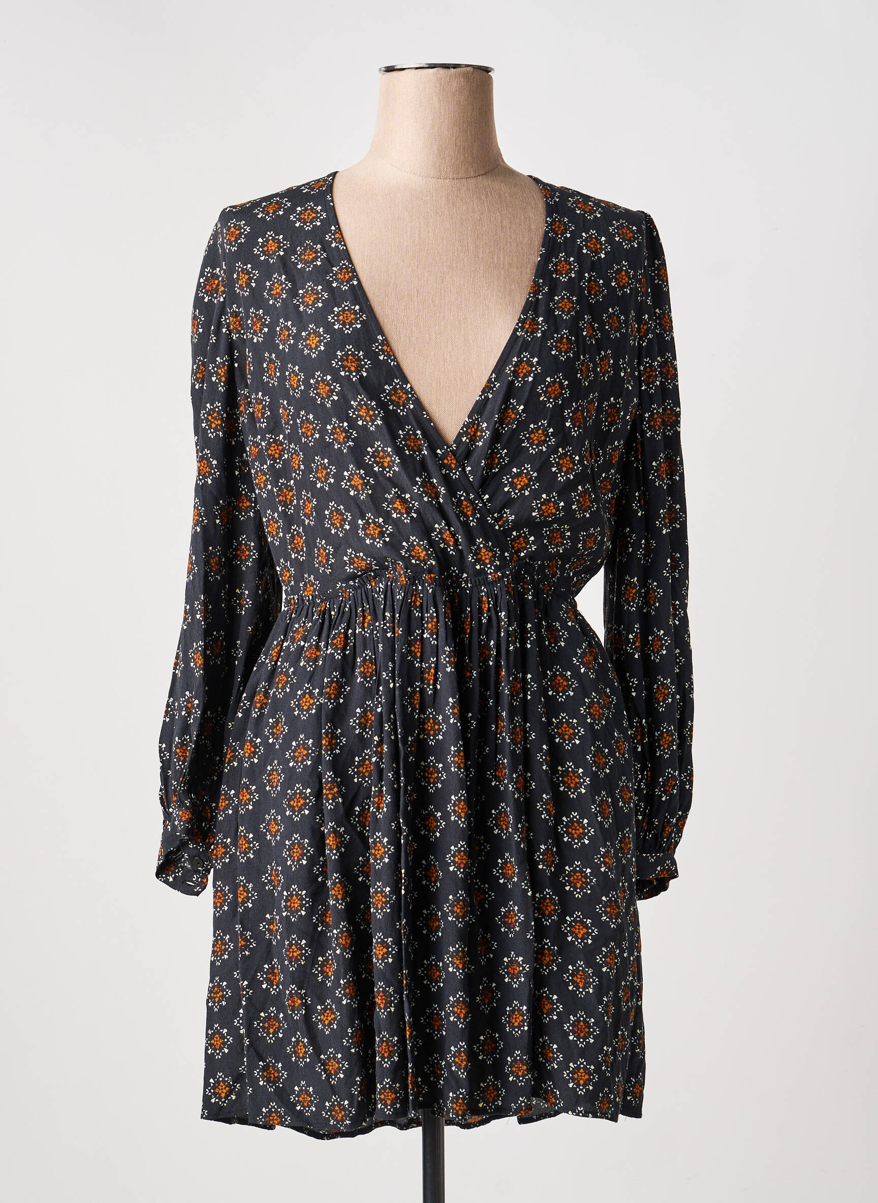 Rochie scurtă negru MANGO femeie