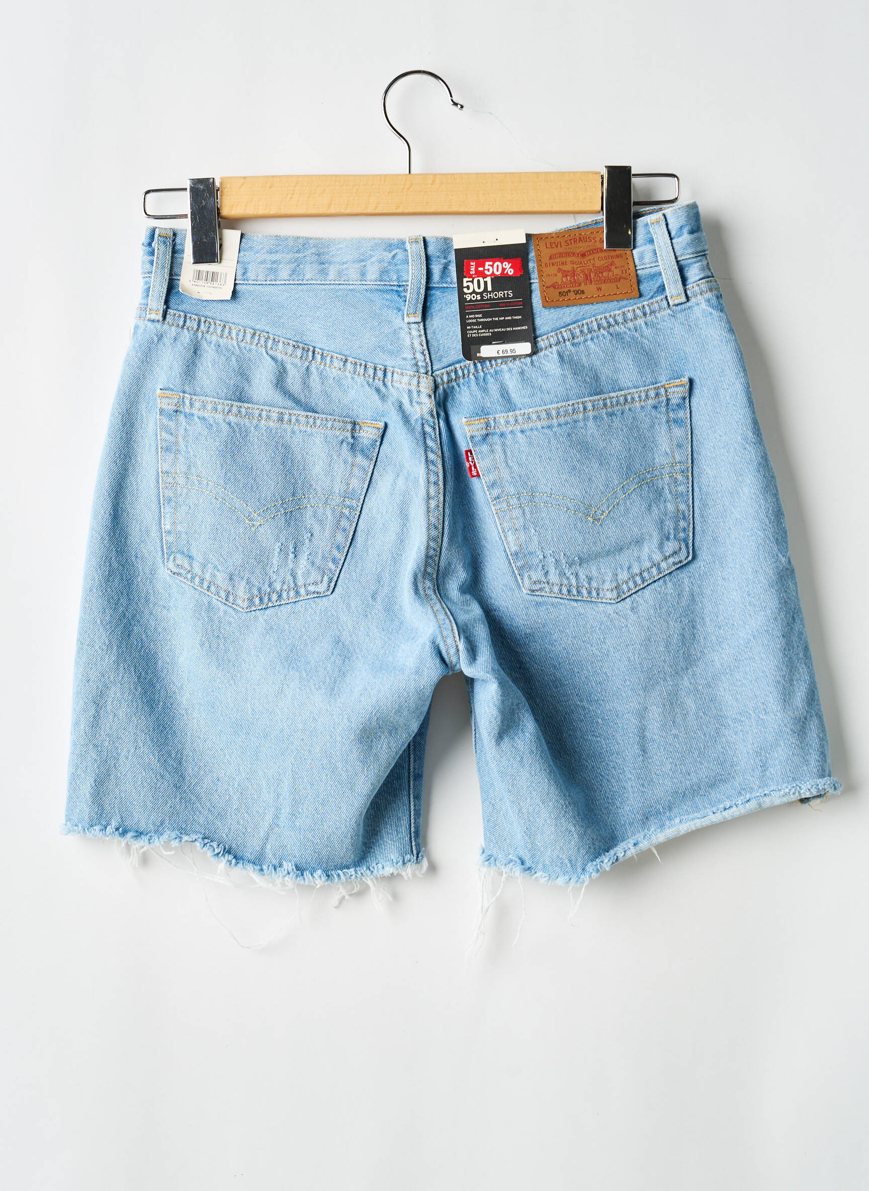 Șort albastru LEVI'S femeie