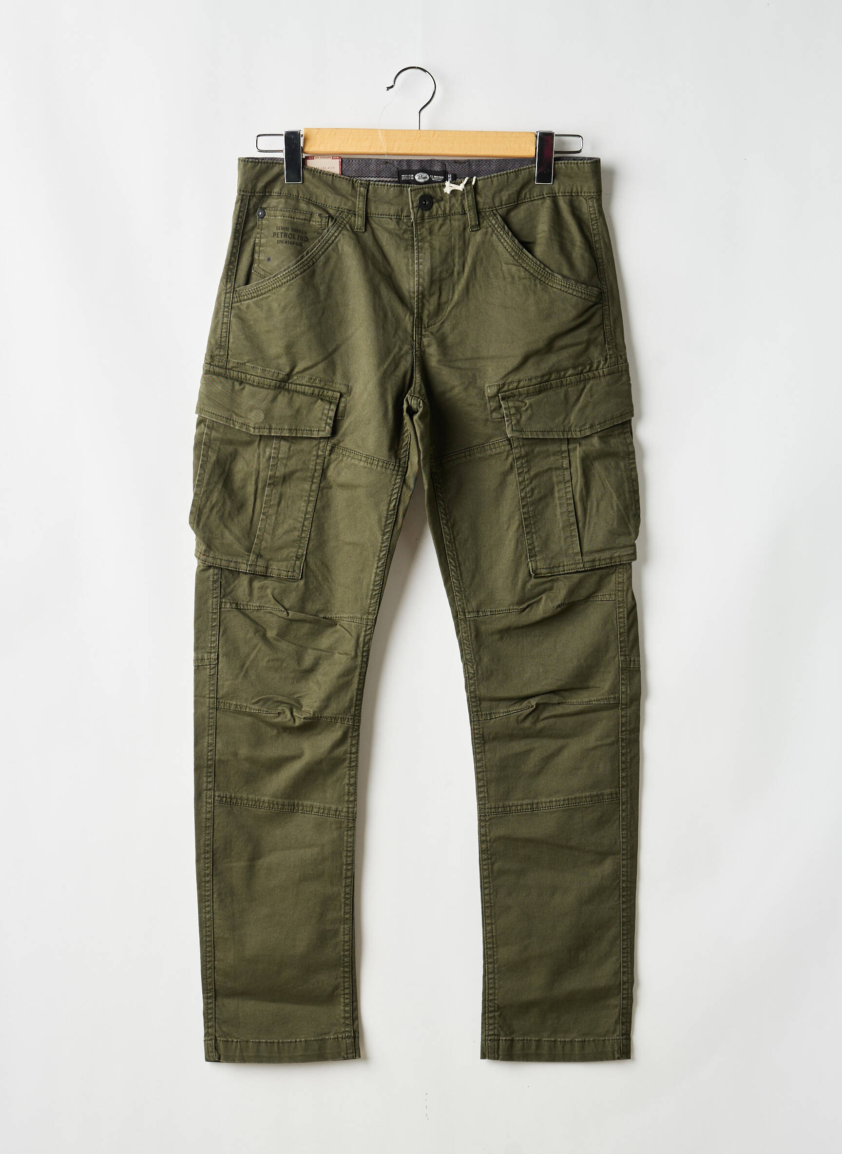 Pantalon cargo verde PETROL INDUSTRIES bărbat