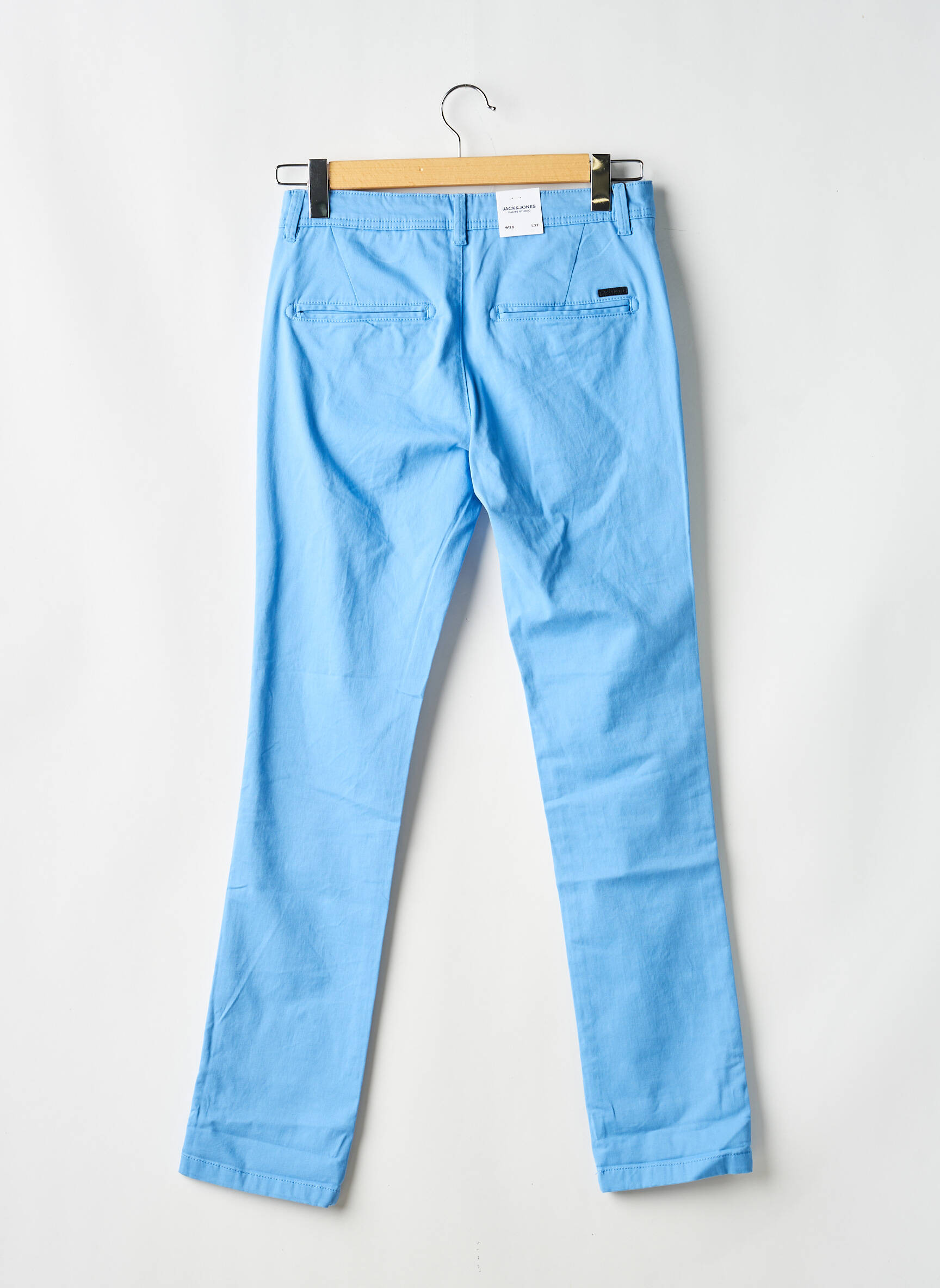 Pantalon chino albastru JACK & JONES bărbat