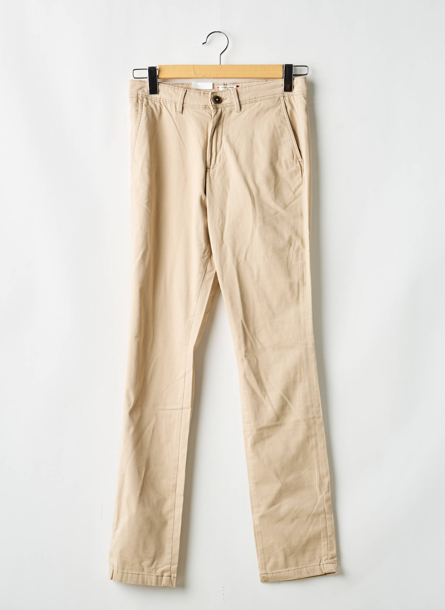 Pantalon chino bej JACK & JONES bărbat