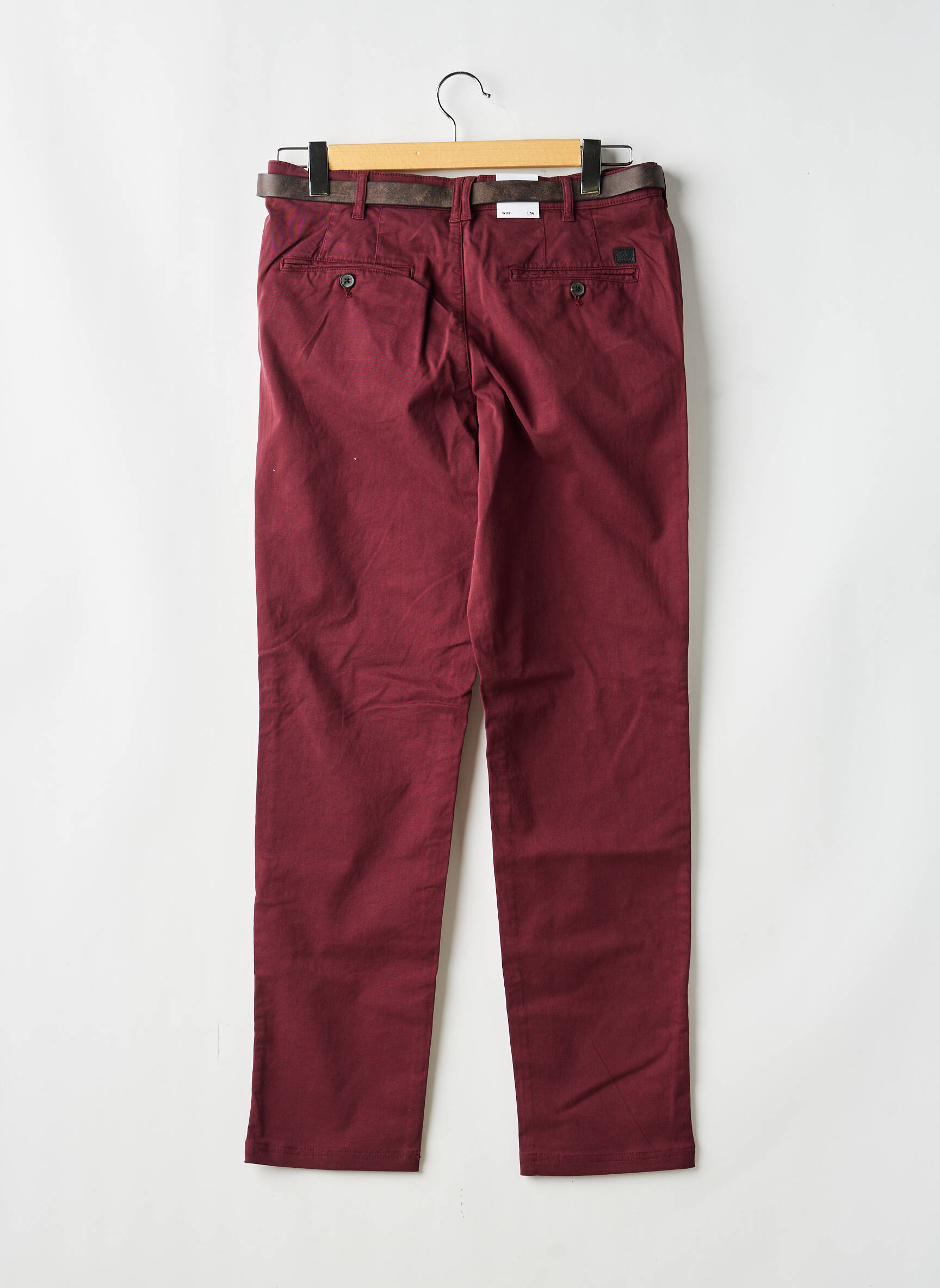 Pantalon chino roșu JACK & JONES bărbat