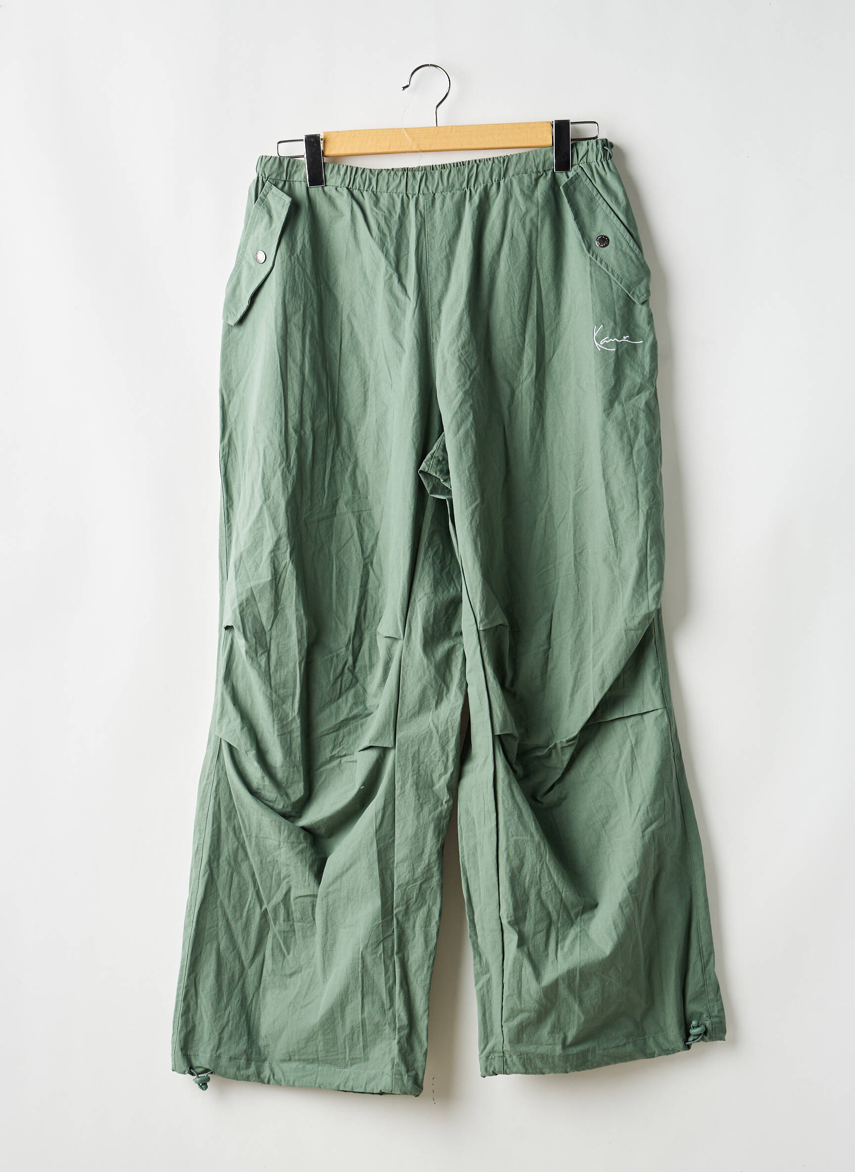 Pantalon larg verde KARL KANI bărbat
