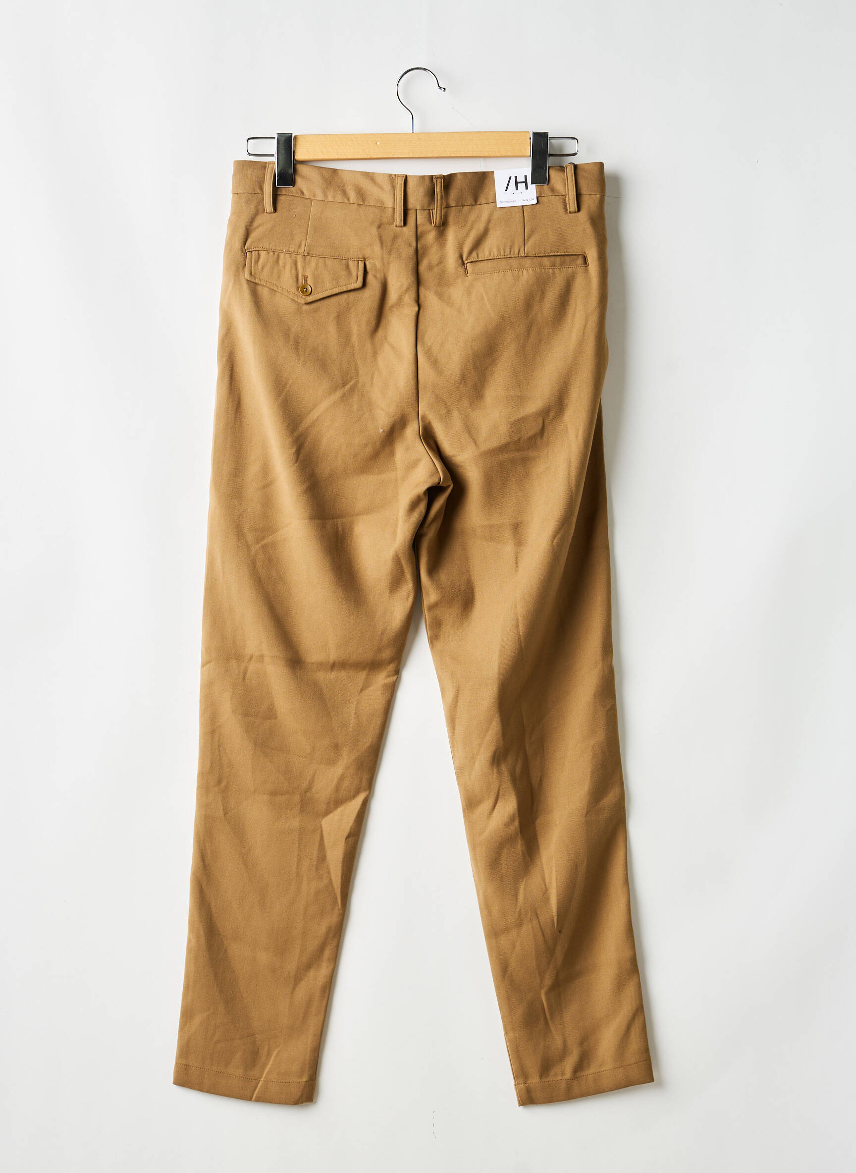Pantalon drept bej SELECTED bărbat