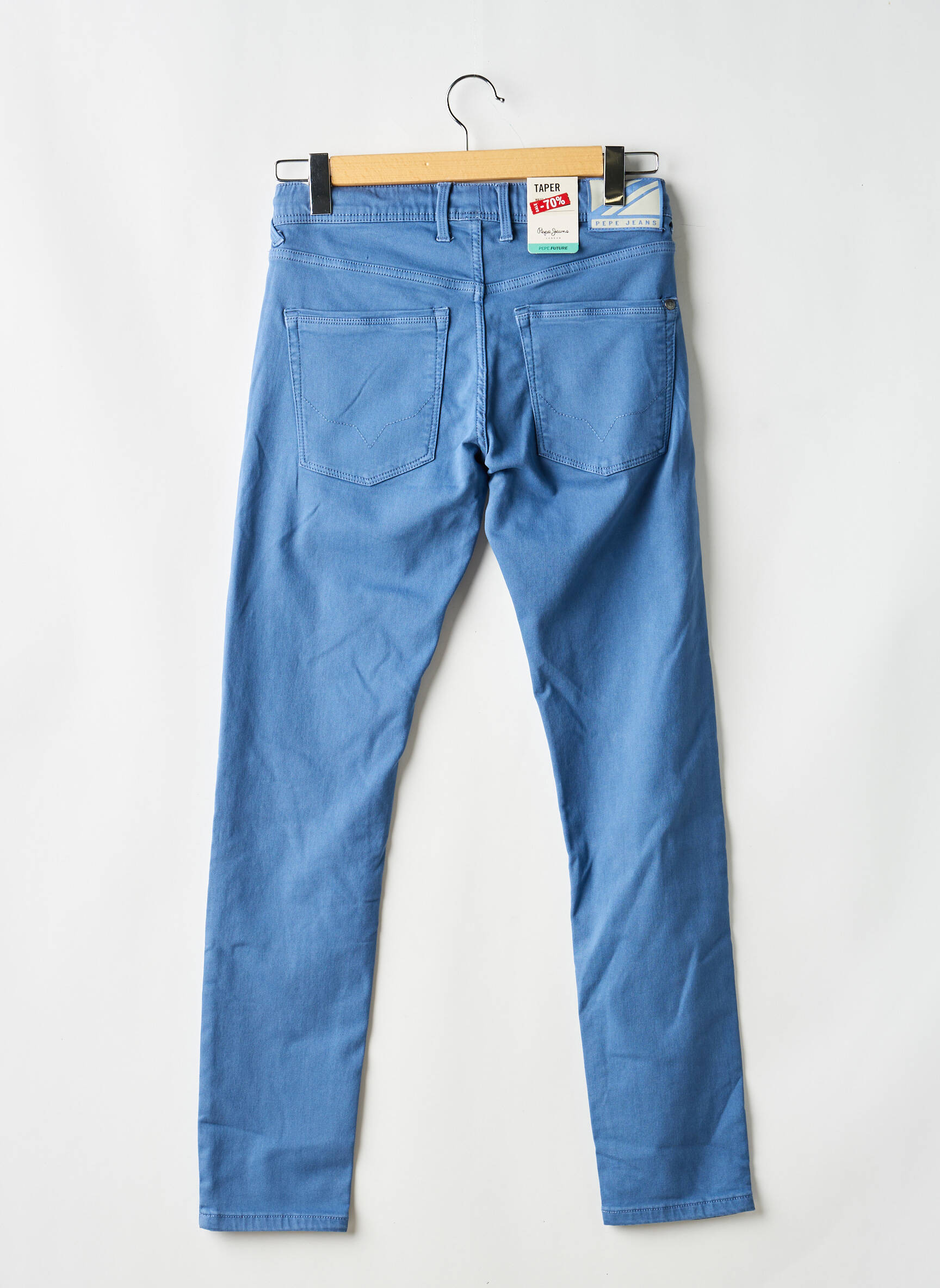Pantalon drept albastru PEPE bărbat