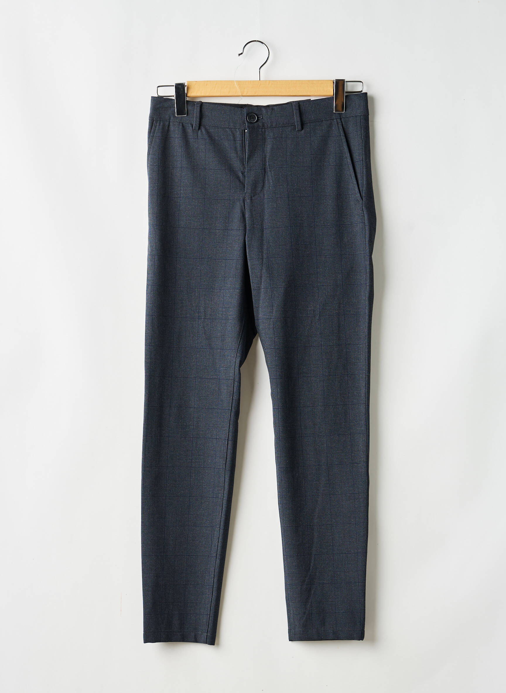 Pantalon drept gri SELECTED bărbat