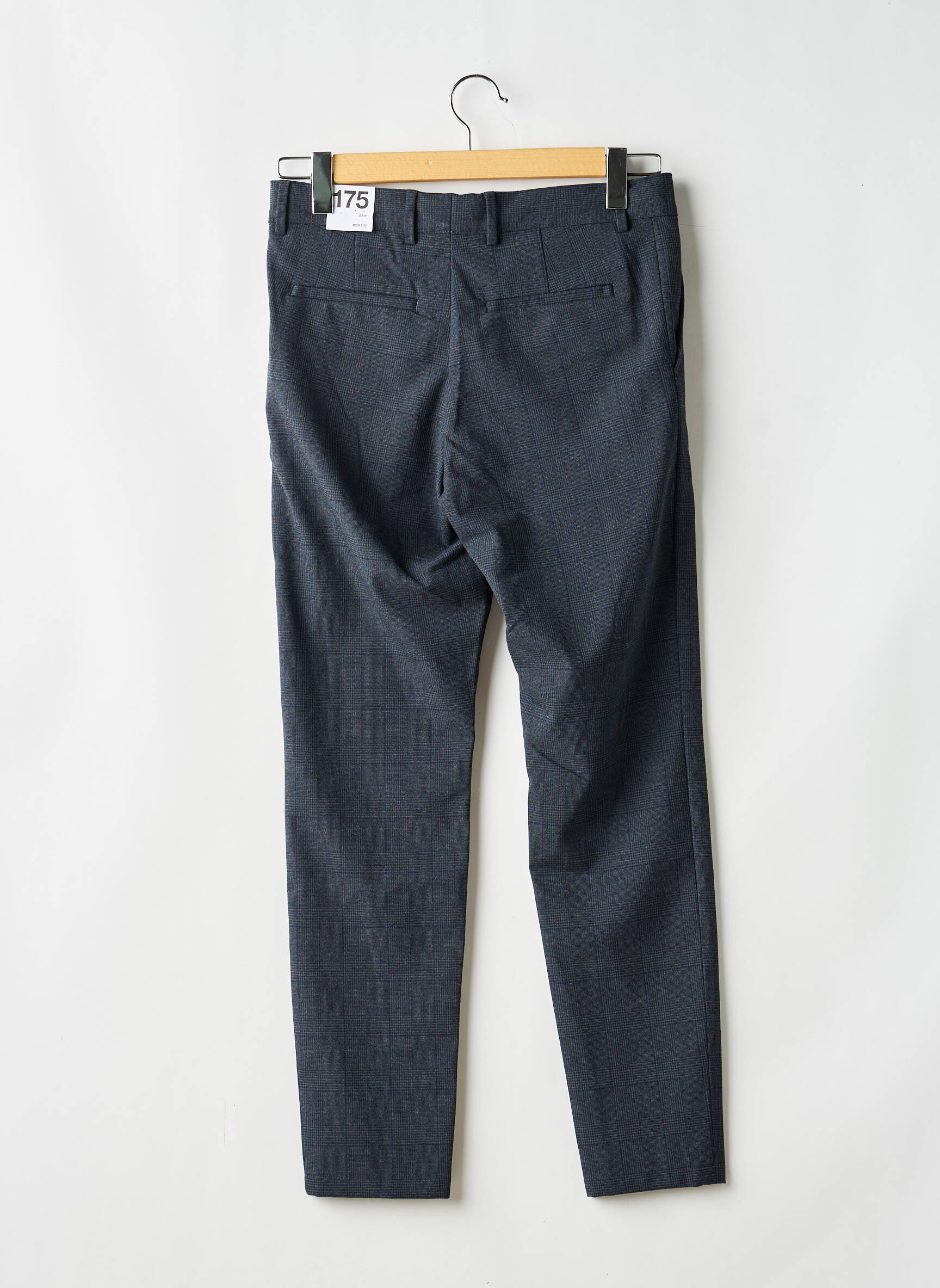 Pantalon drept gri SELECTED bărbat