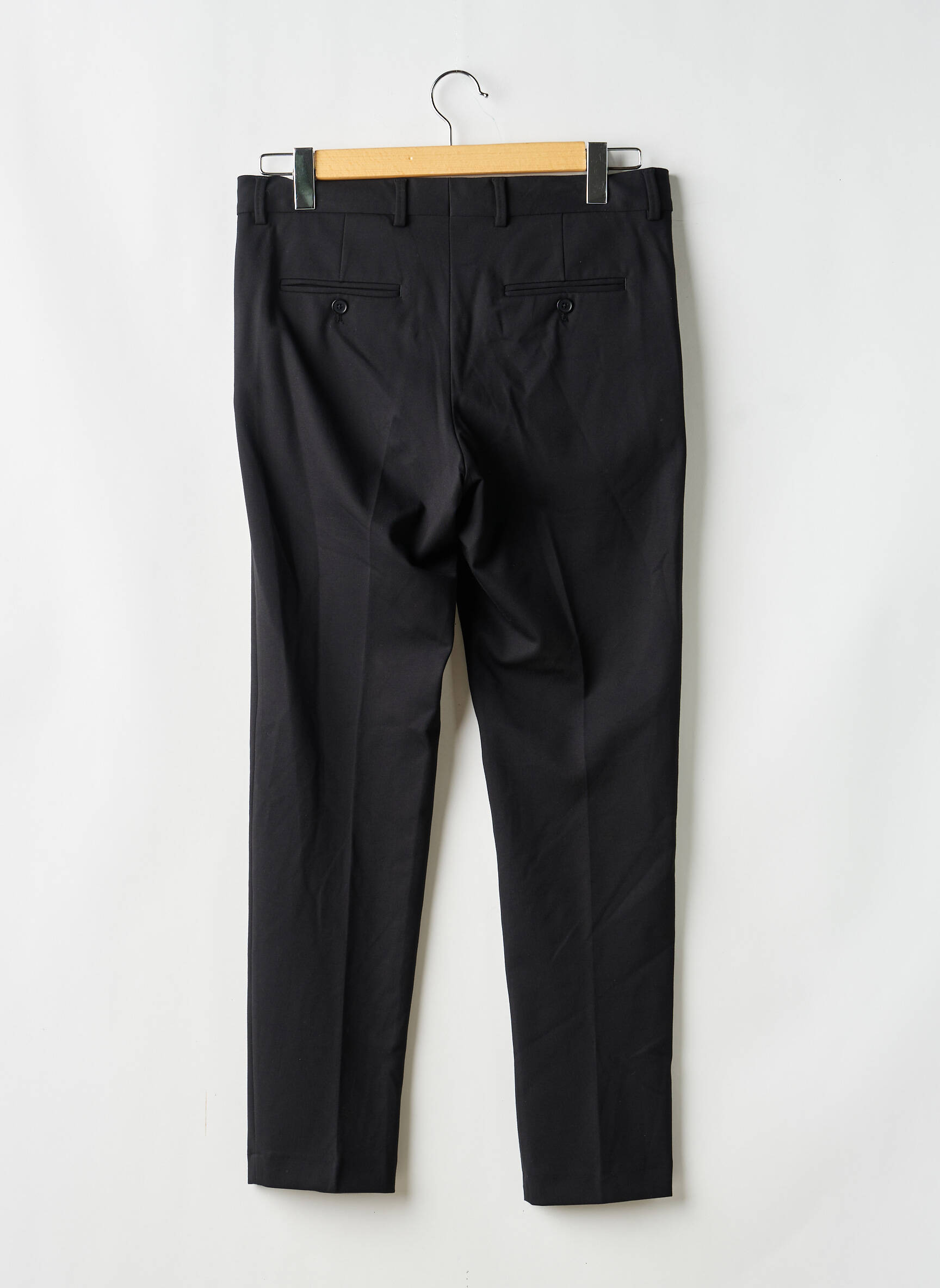 Pantalon drept negru SELECTED bărbat