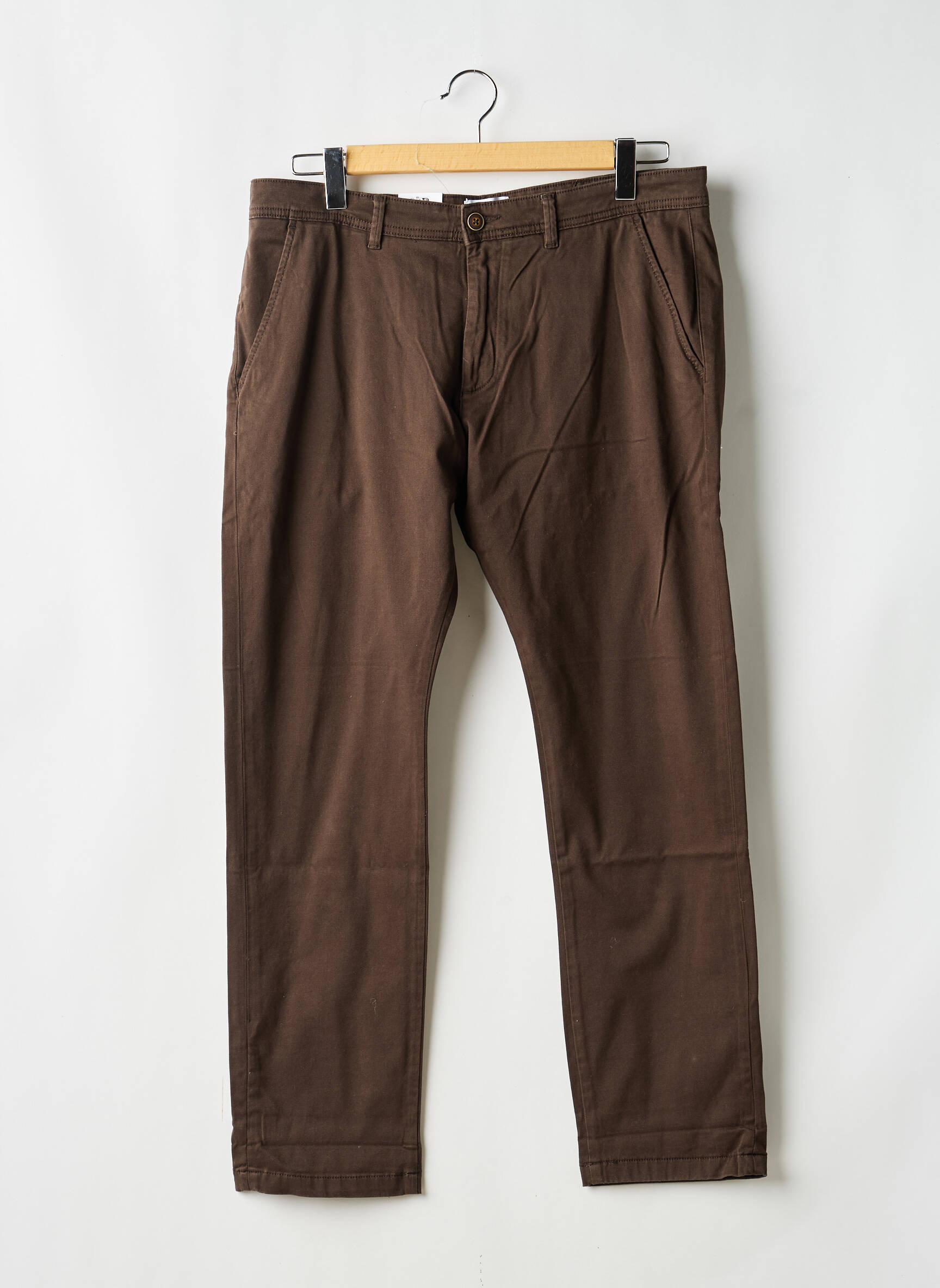 Pantalon chino maro JACK & JONES bărbat
