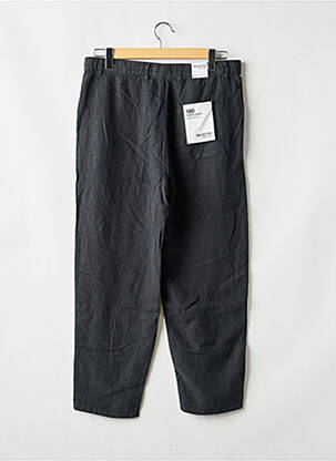 Pantalon drept talie joasă negru SELECTED bărbat