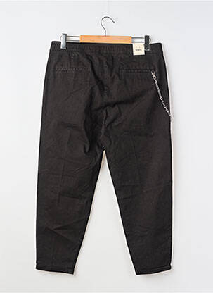 Pantalon drept negru REDEFINED REBEL bărbat