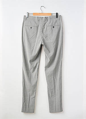 Pantalon drept gri MANGO bărbat