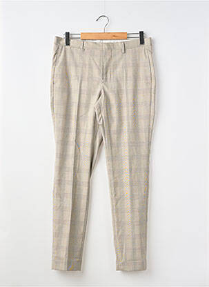 Pantalon drept gri MANGO bărbat