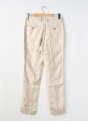 Pantalon drept bej MANGO bărbat