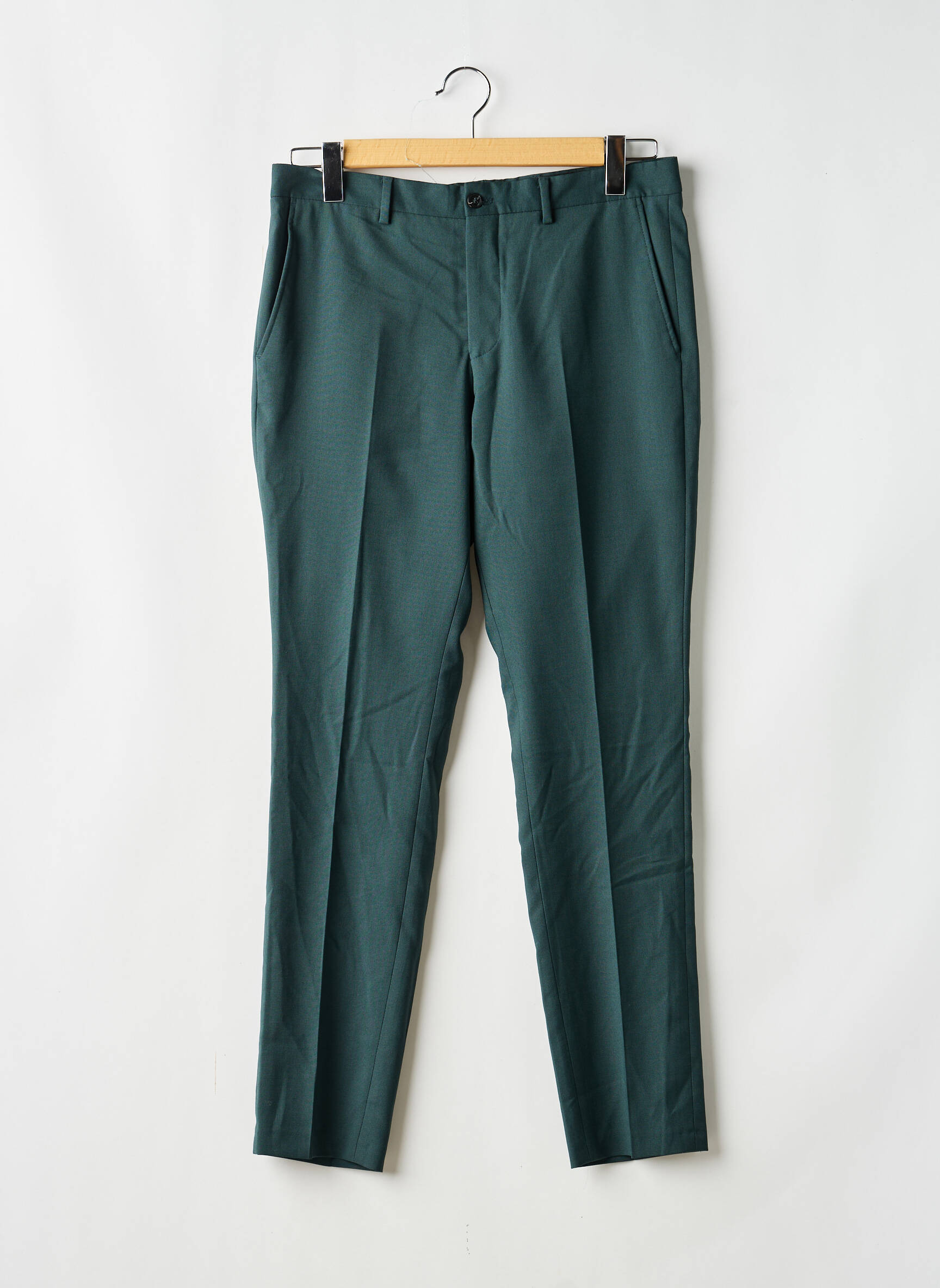 Pantalon slim verde JACK & JONES bărbat