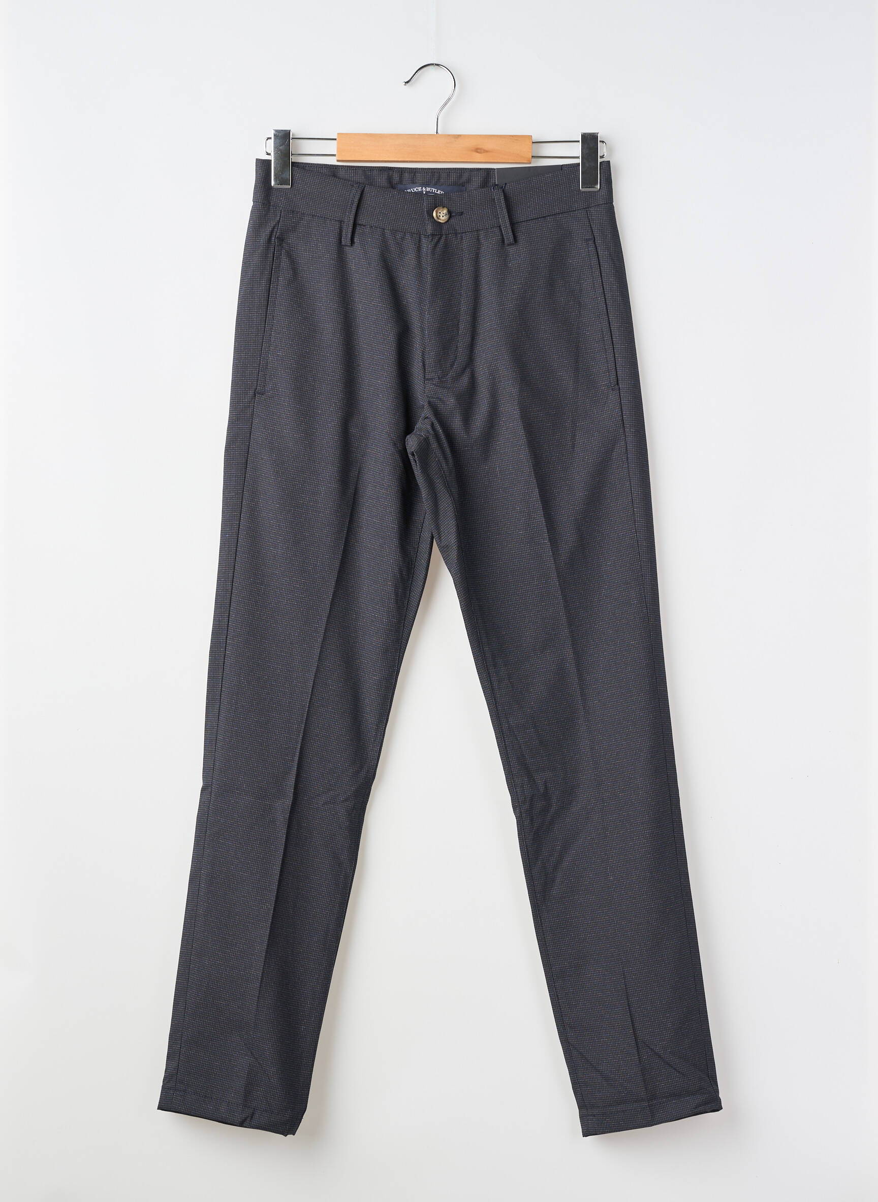 Pantalon drept albastru BRUCE & BUTLER  bărbat