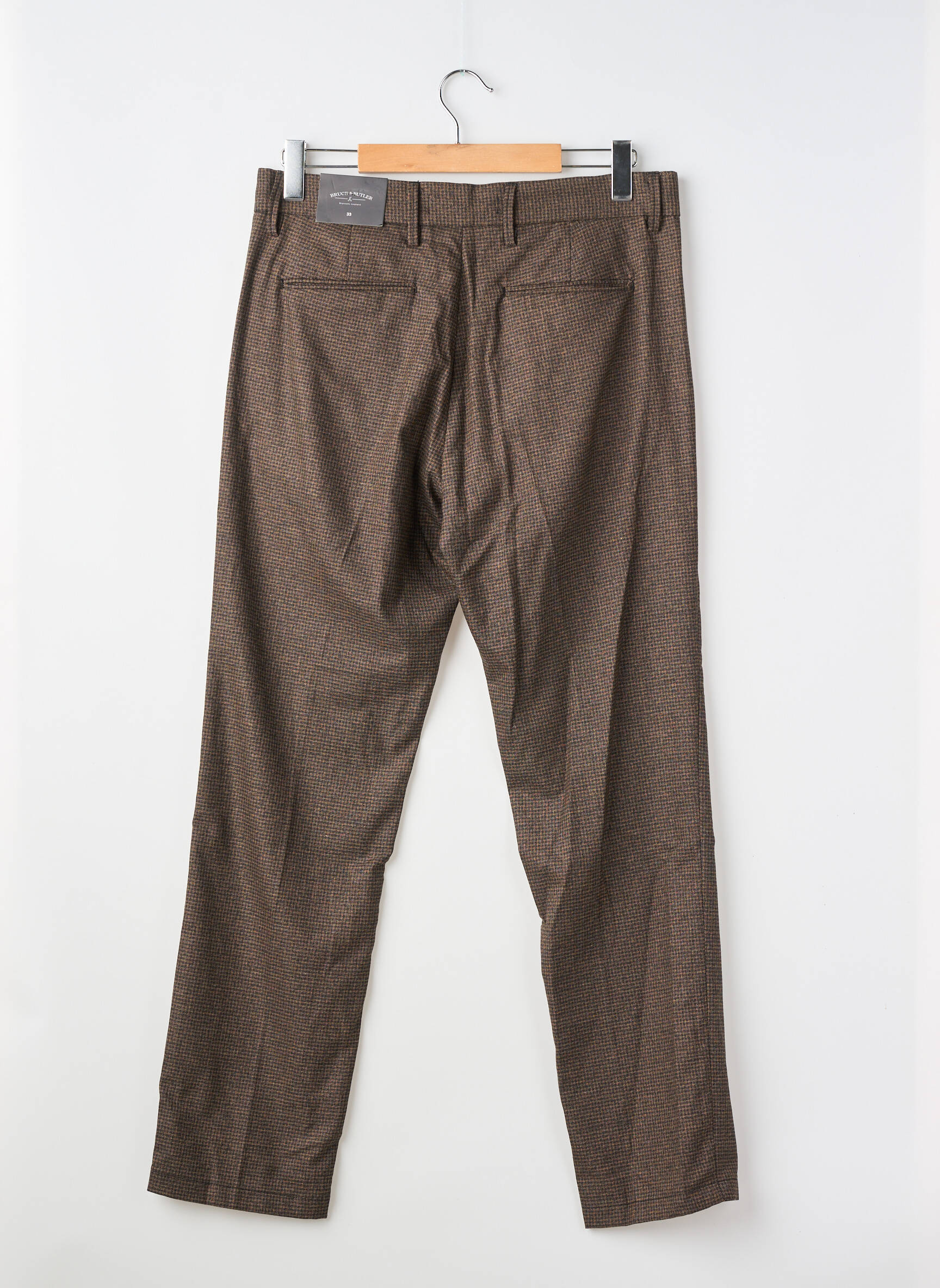 Pantalon drept maro BRUCE & BUTLER  bărbat