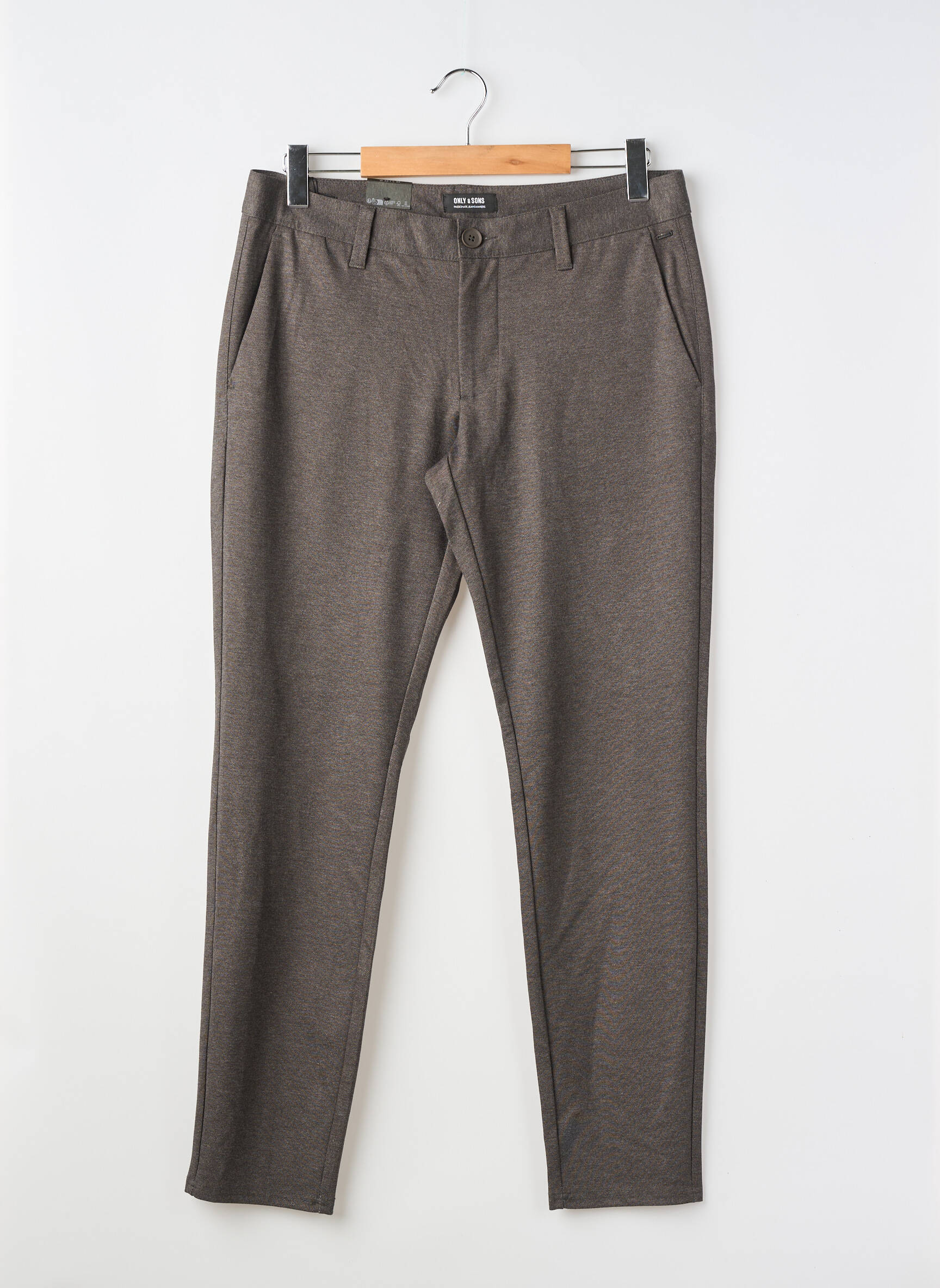 Pantalon drept negru ONLY&SONS bărbat