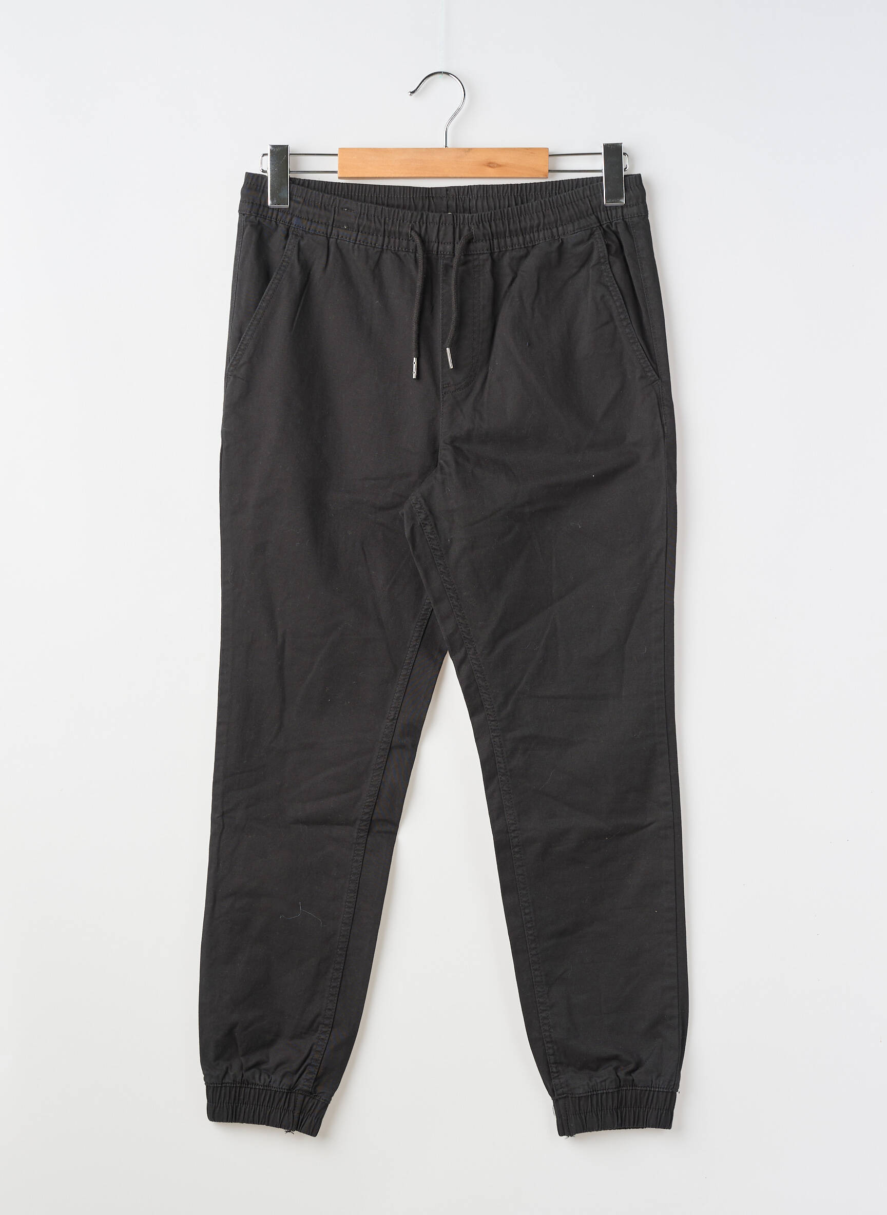 Pantalon drept negru JACK & JONES bărbat
