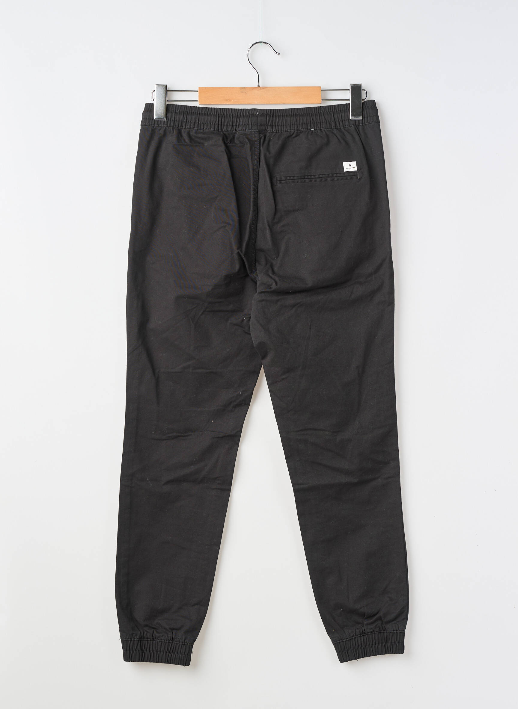 Pantalon drept negru JACK & JONES bărbat