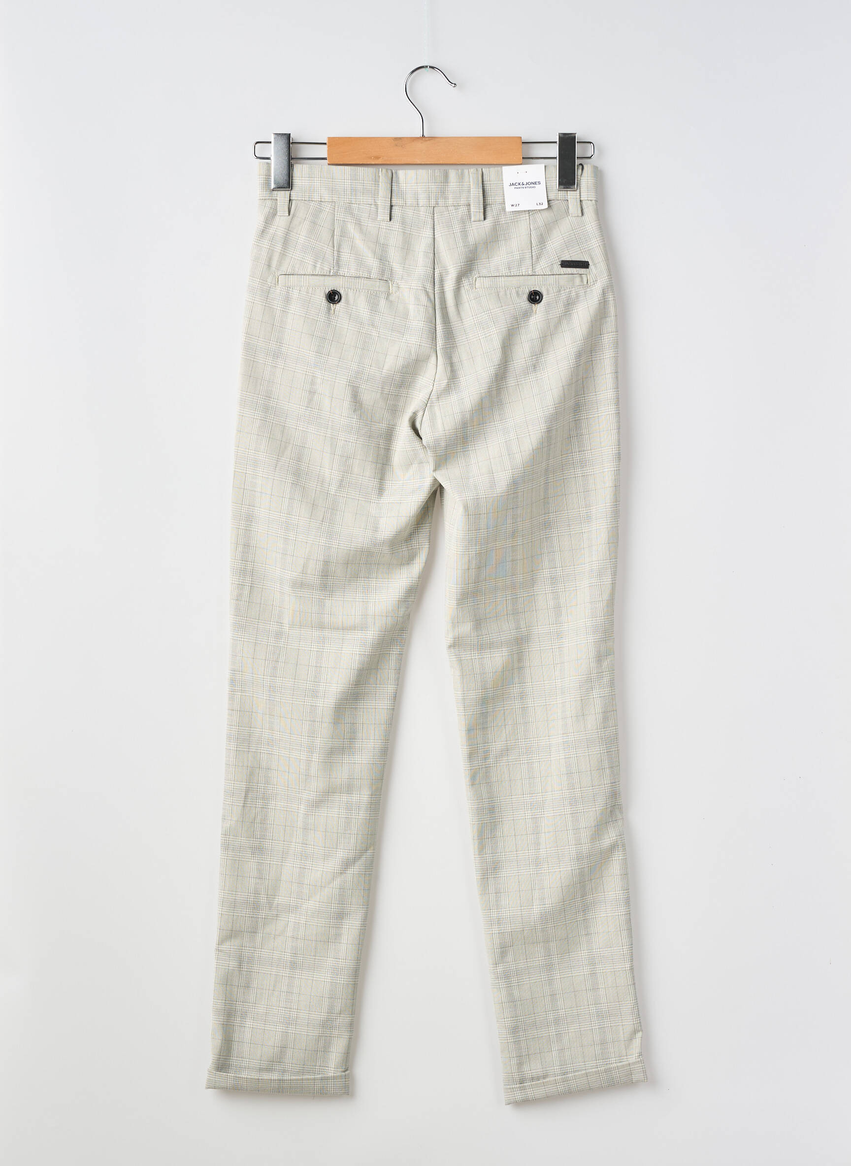 Pantalon drept gri JACK & JONES bărbat