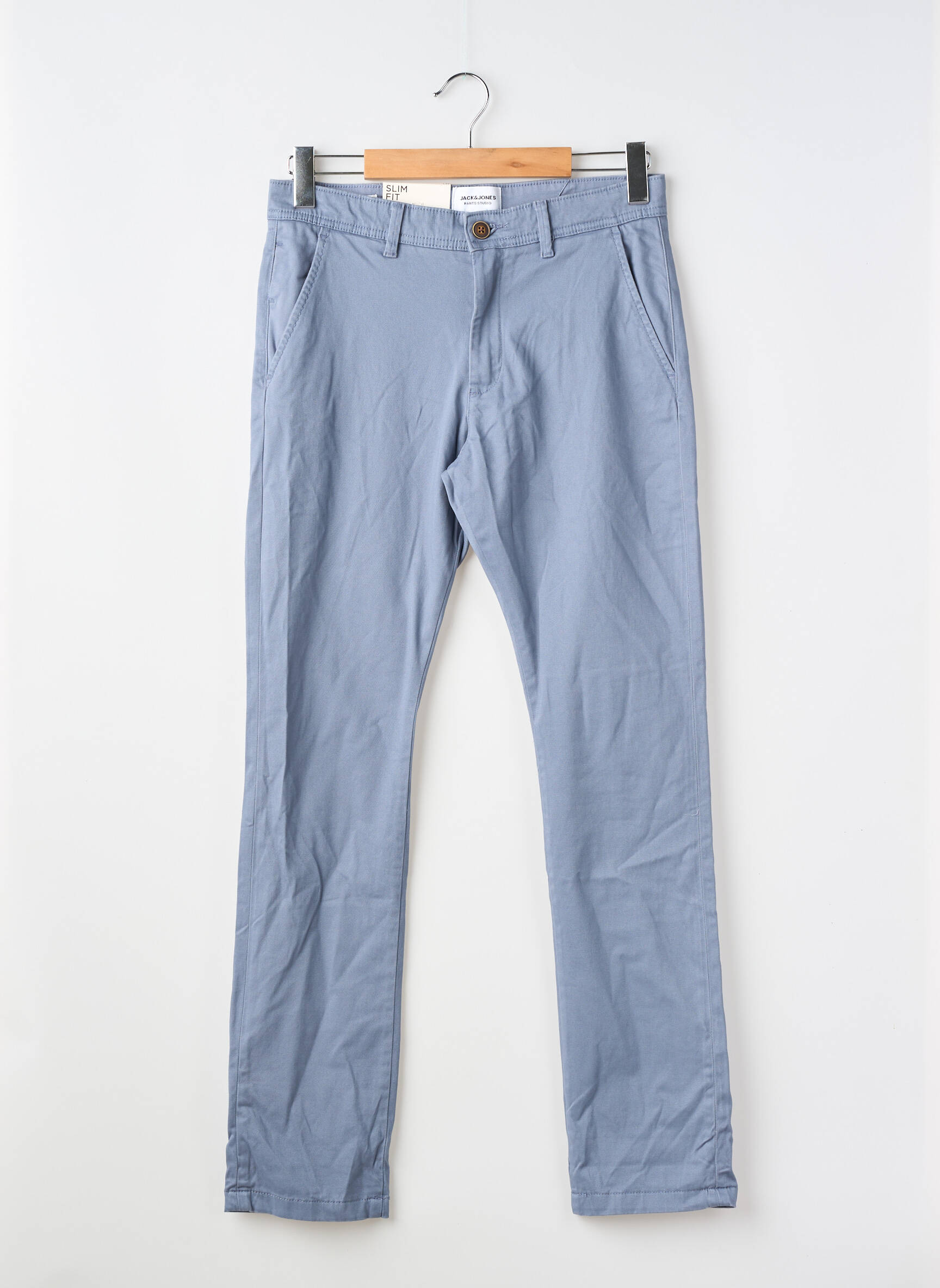 Pantalon chino albastru JACK & JONES bărbat