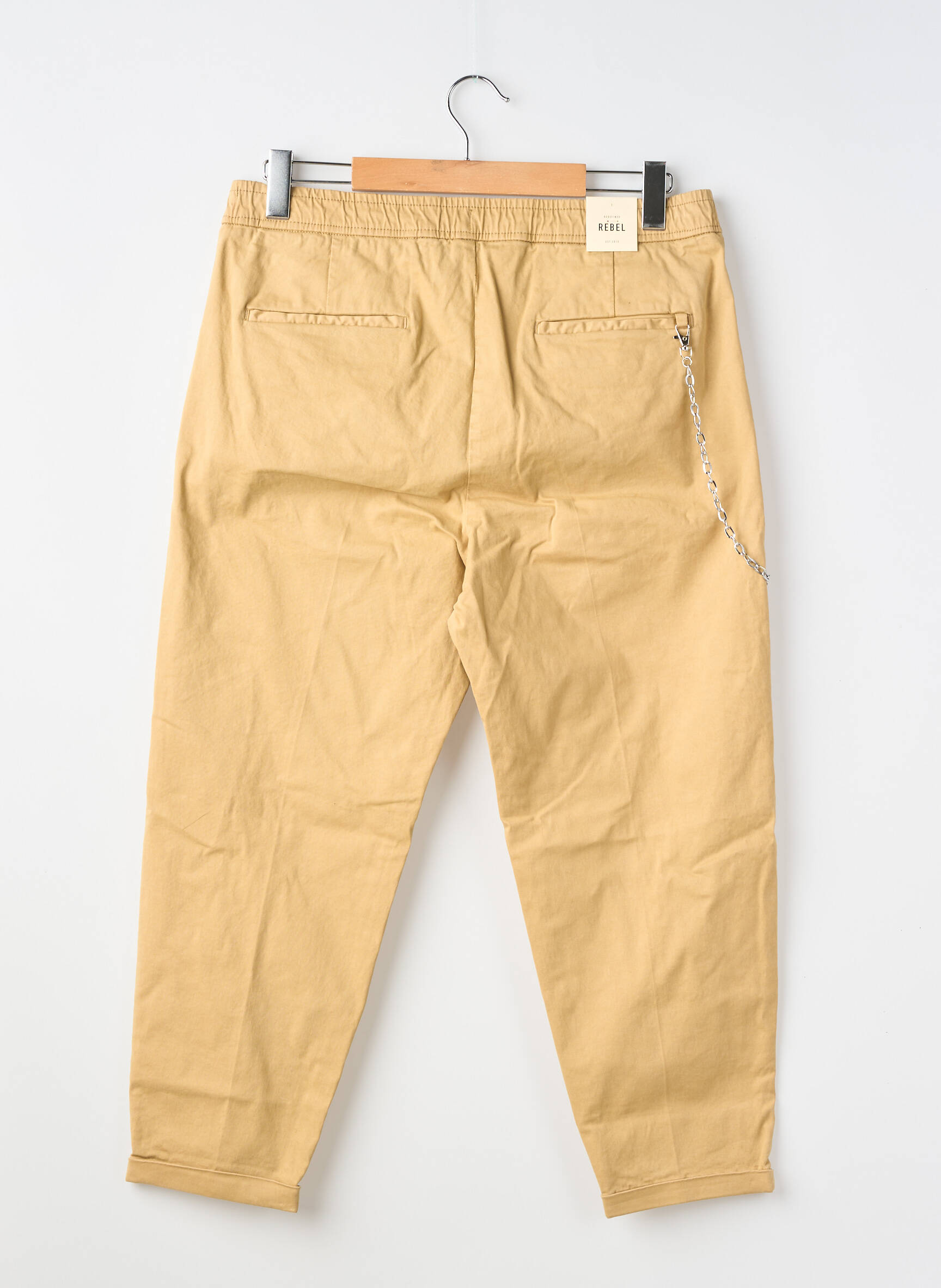 Pantalon drept bej REDEFINED REBEL bărbat