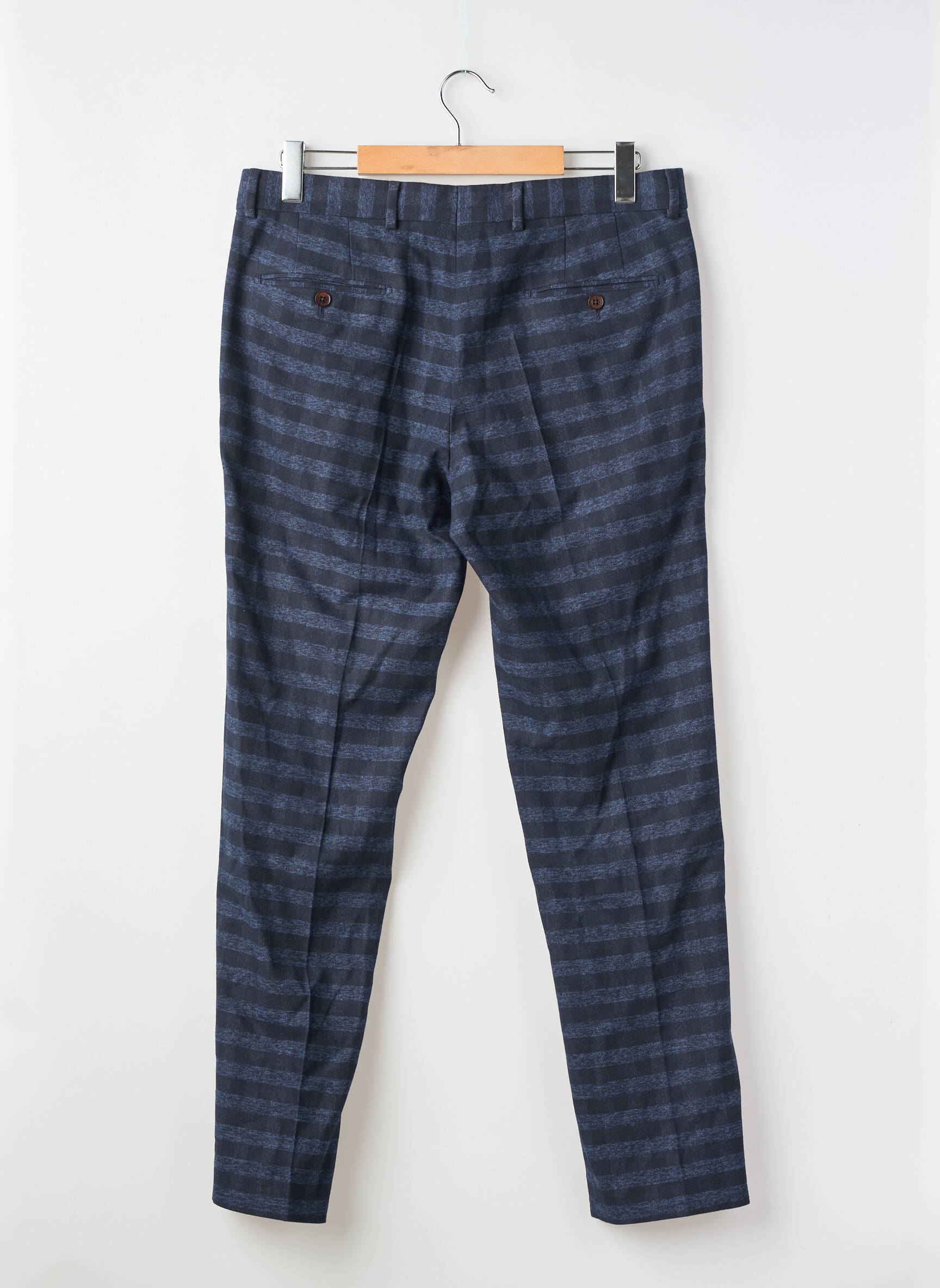 Pantalon drept albastru LE FABULEUX MARCEL DE BRUXELLES bărbat