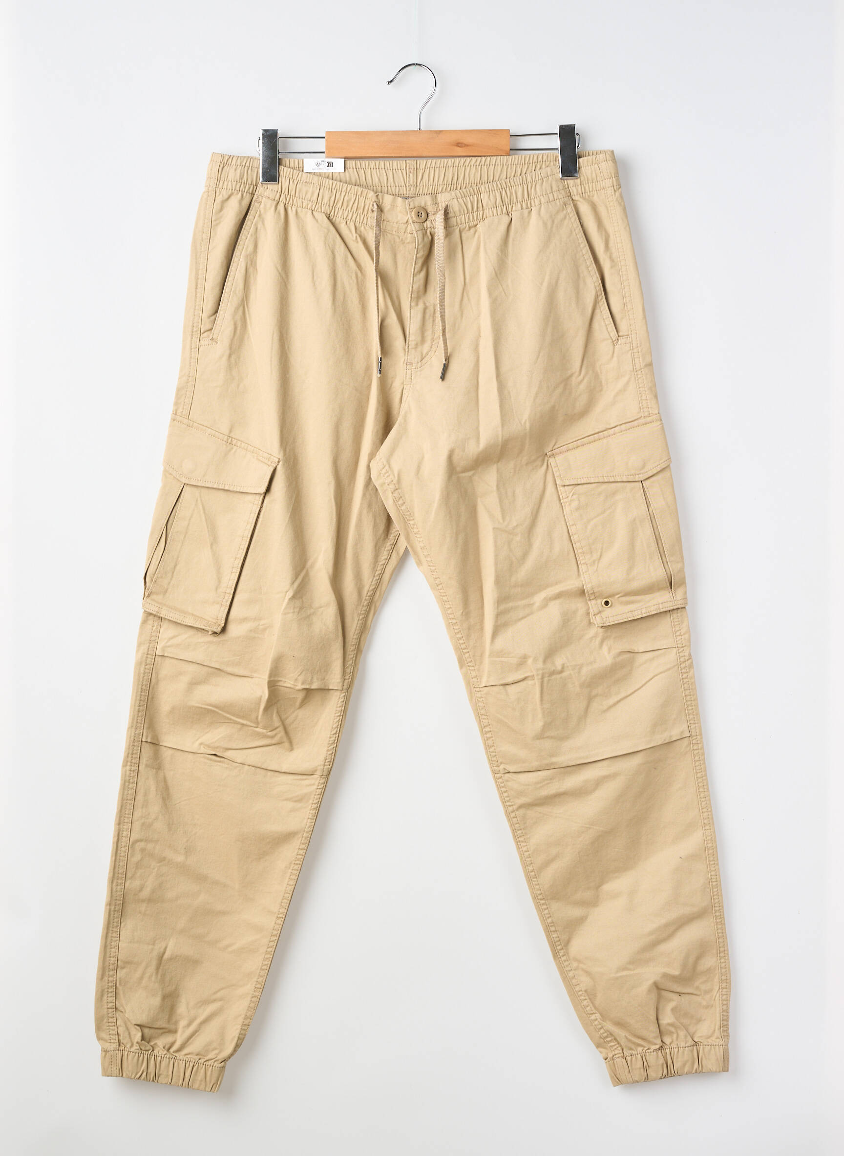 Pantalon cargo bej JACK & JONES bărbat
