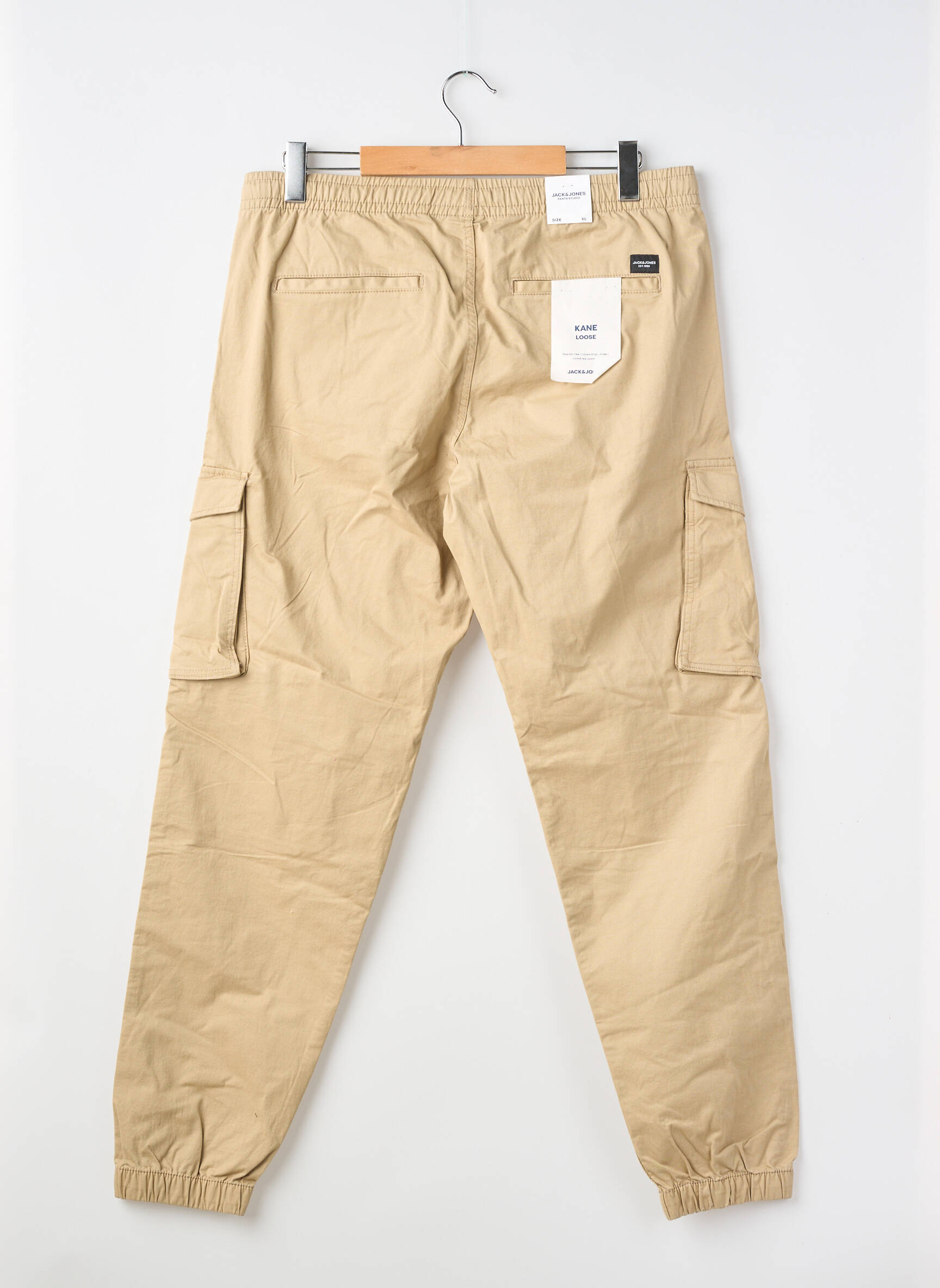 Pantalon cargo bej JACK & JONES bărbat