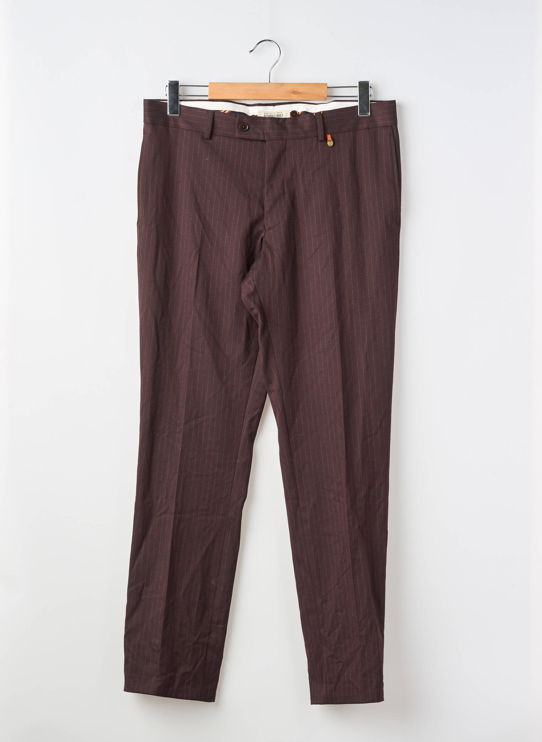 Pantalon drept maro LE FABULEUX MARCEL DE BRUXELLES bărbat