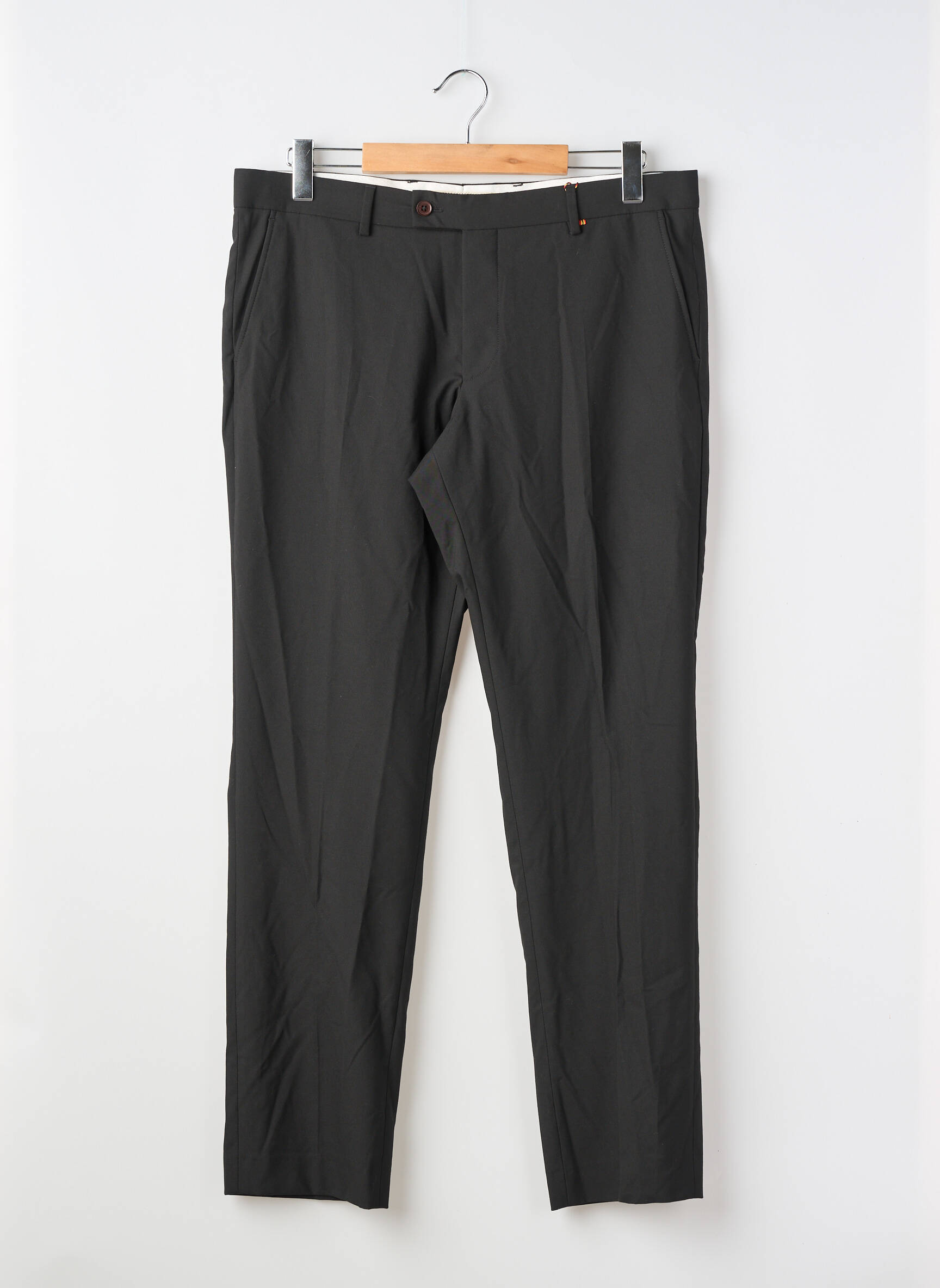 Pantalon drept negru LE FABULEUX MARCEL DE BRUXELLES bărbat