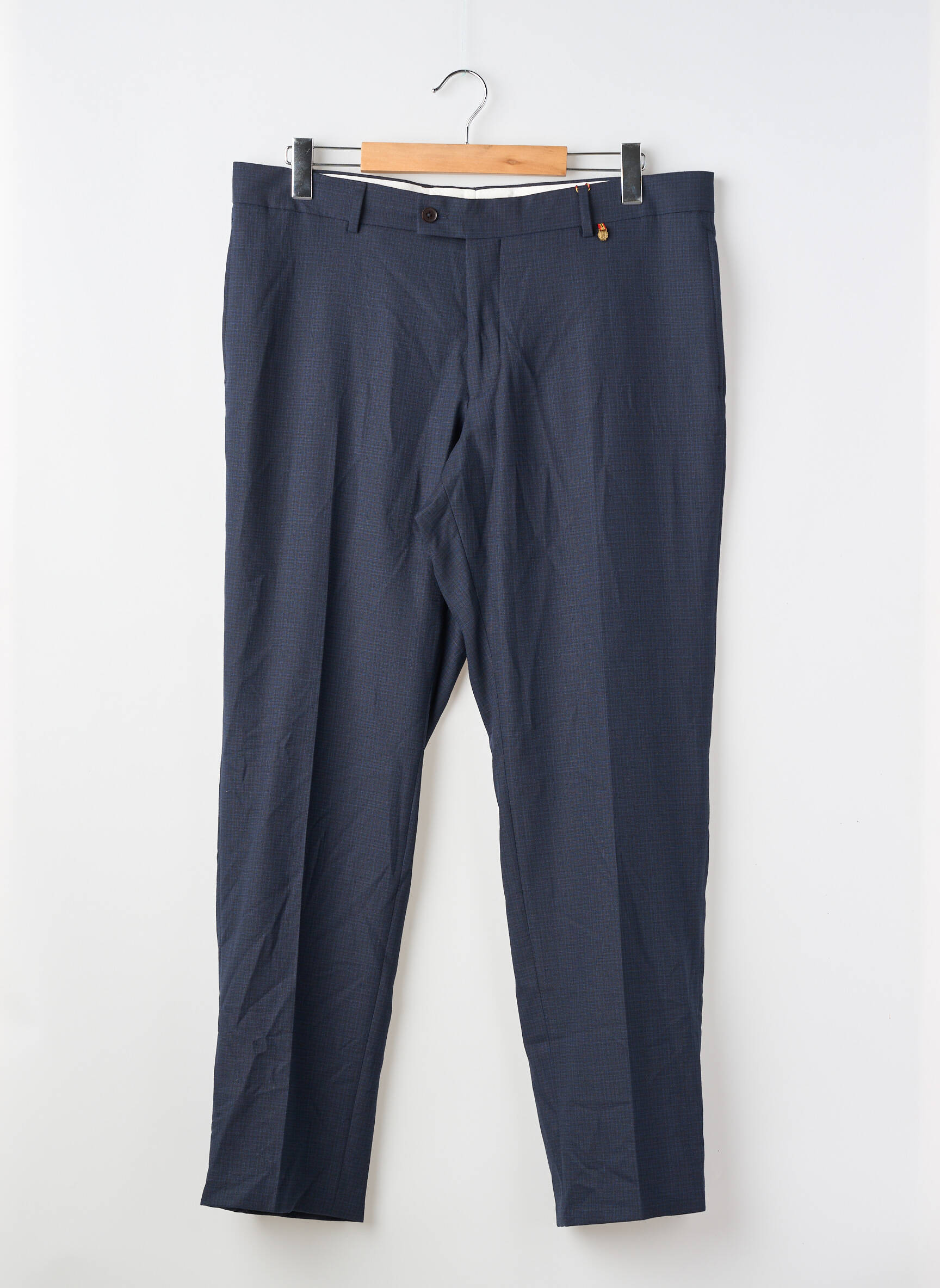 Pantalon slim albastru LE FABULEUX MARCEL DE BRUXELLES bărbat