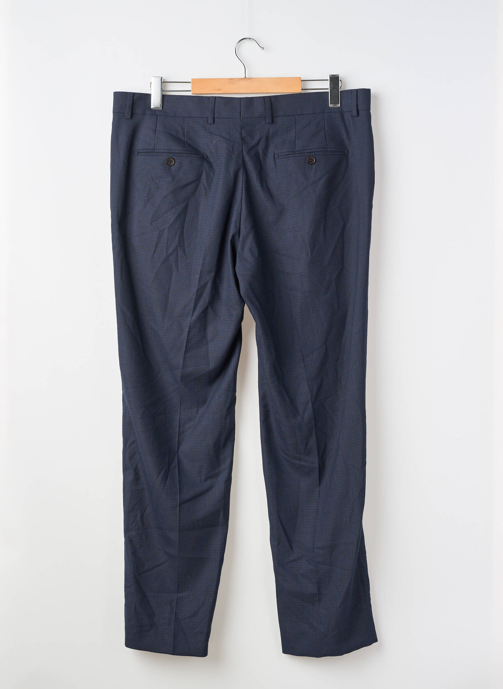 Pantalon slim albastru LE FABULEUX MARCEL DE BRUXELLES bărbat