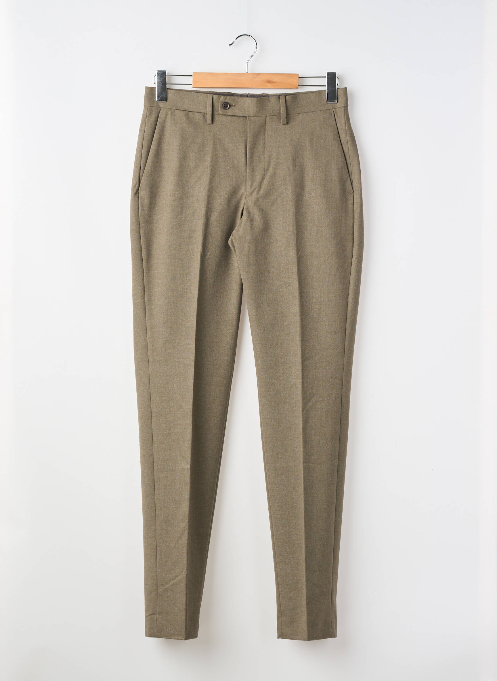 Pantalon drept verde MANGO bărbat