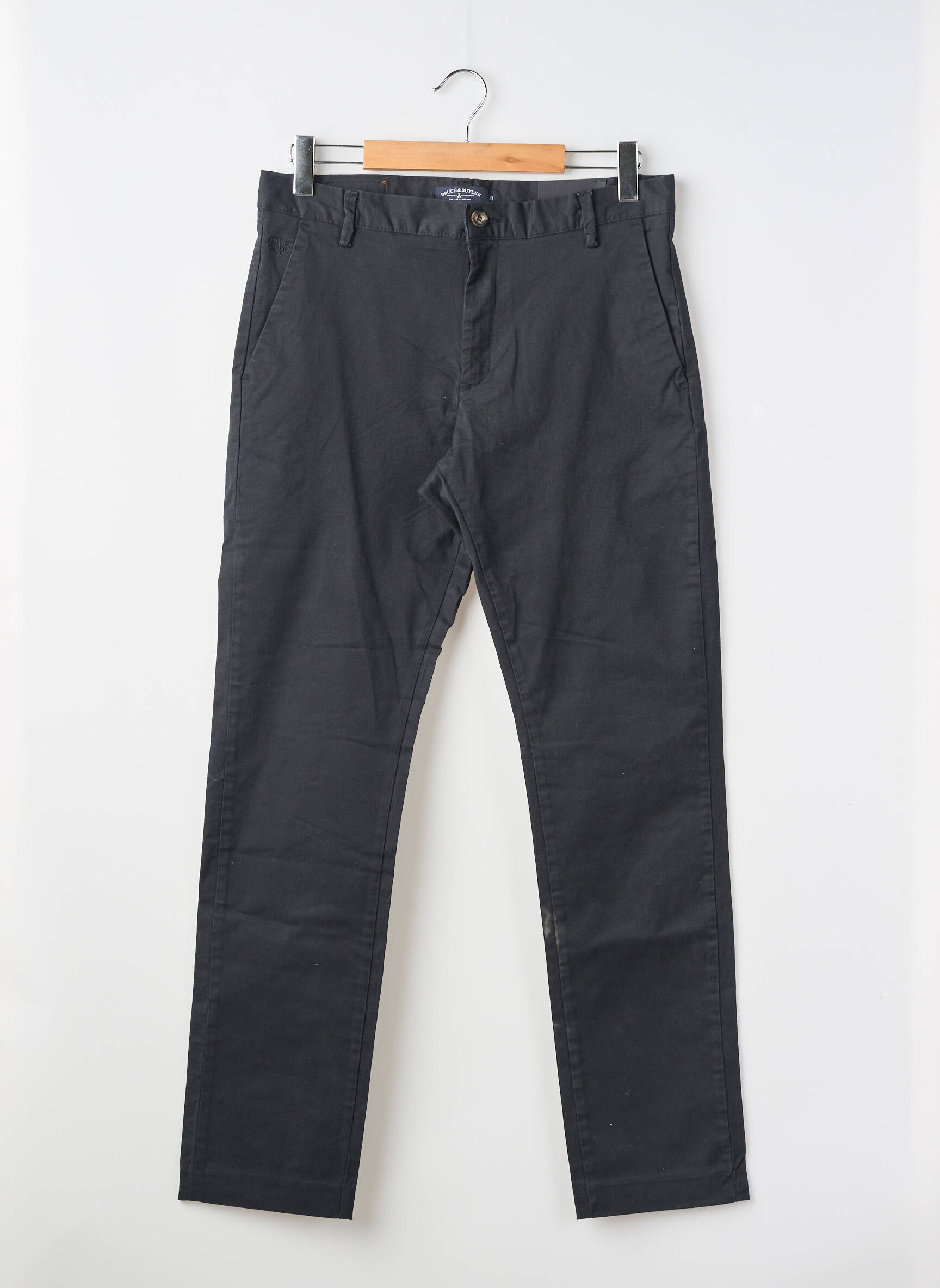Pantalon chino negru BRUCE & BUTLER  bărbat