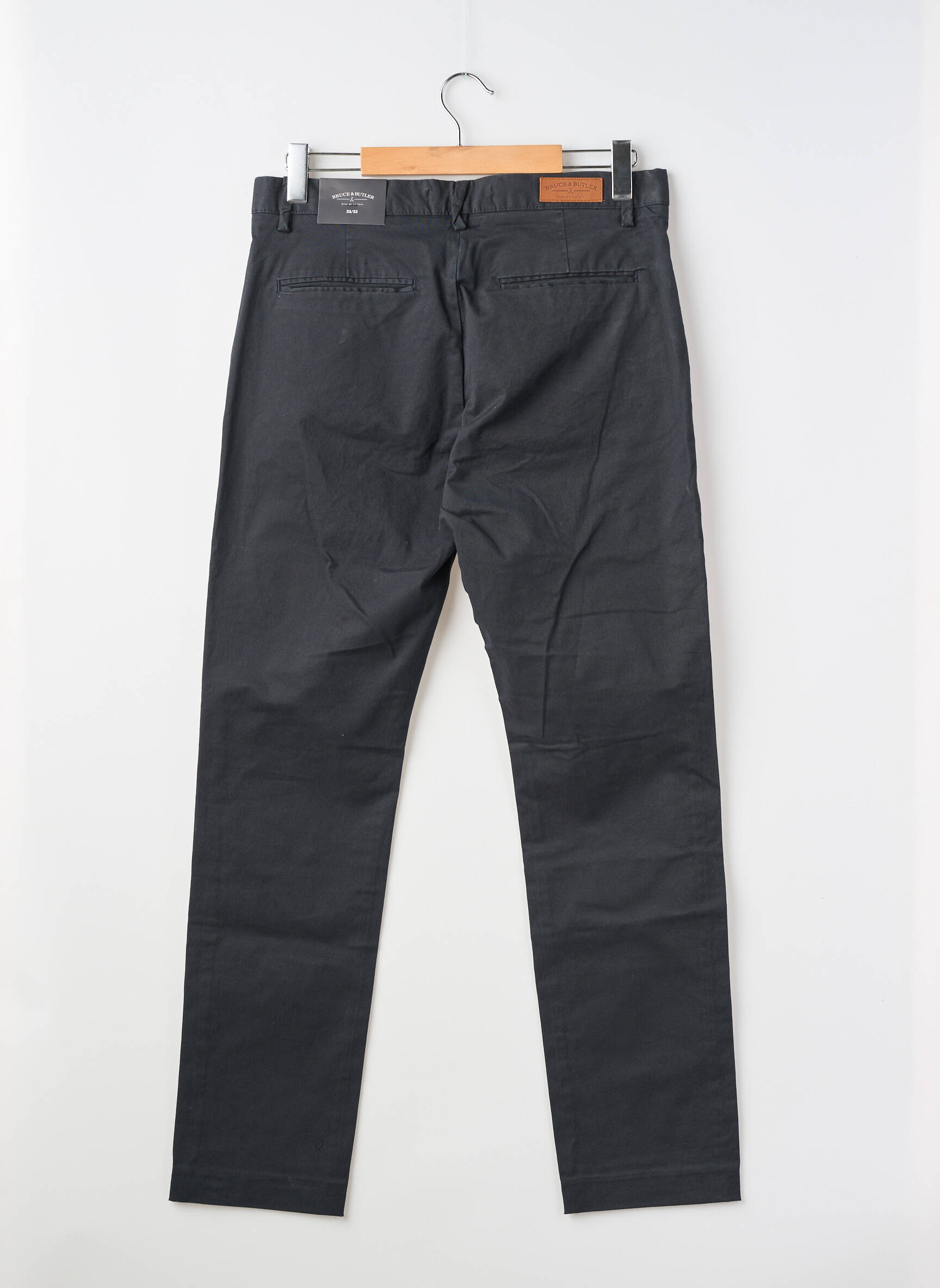 Pantalon chino negru BRUCE & BUTLER  bărbat
