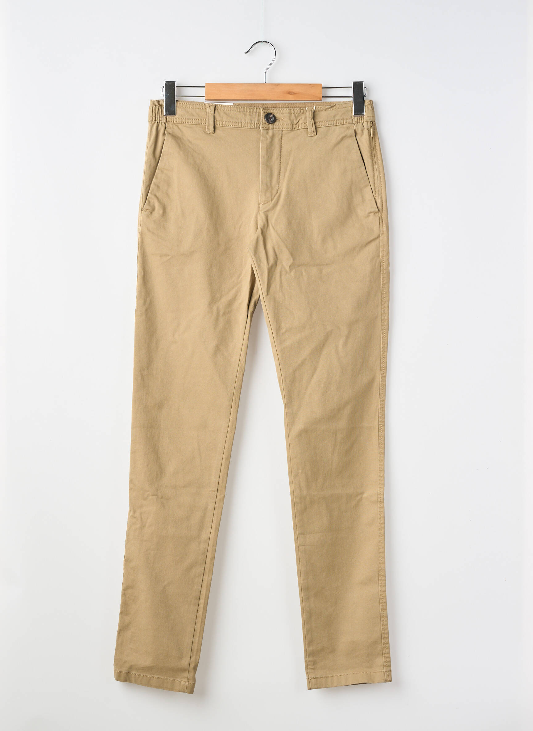Pantalon chino subțire bej TOM TAILOR bărbat