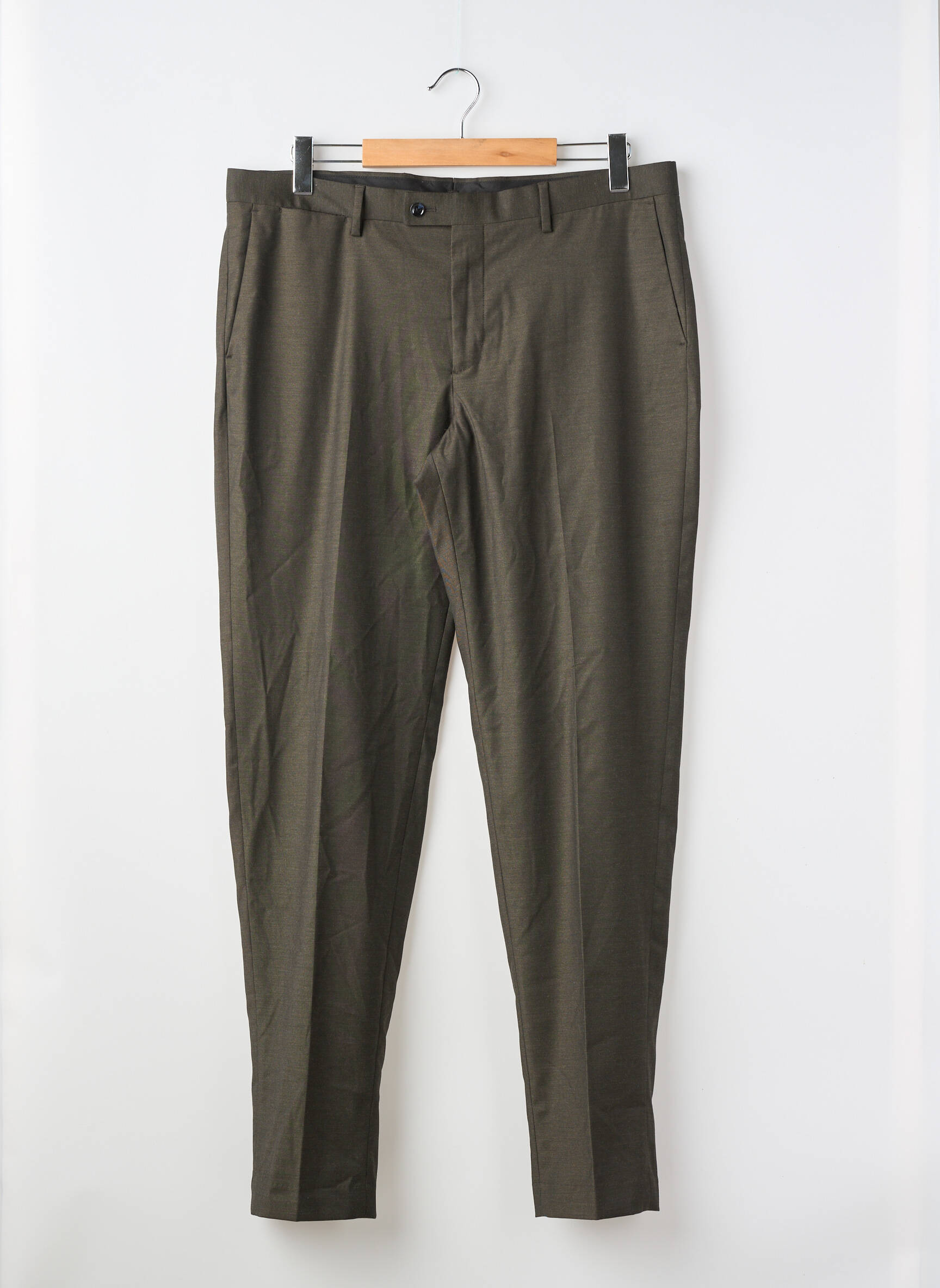 Pantalon drept verde MANGO bărbat