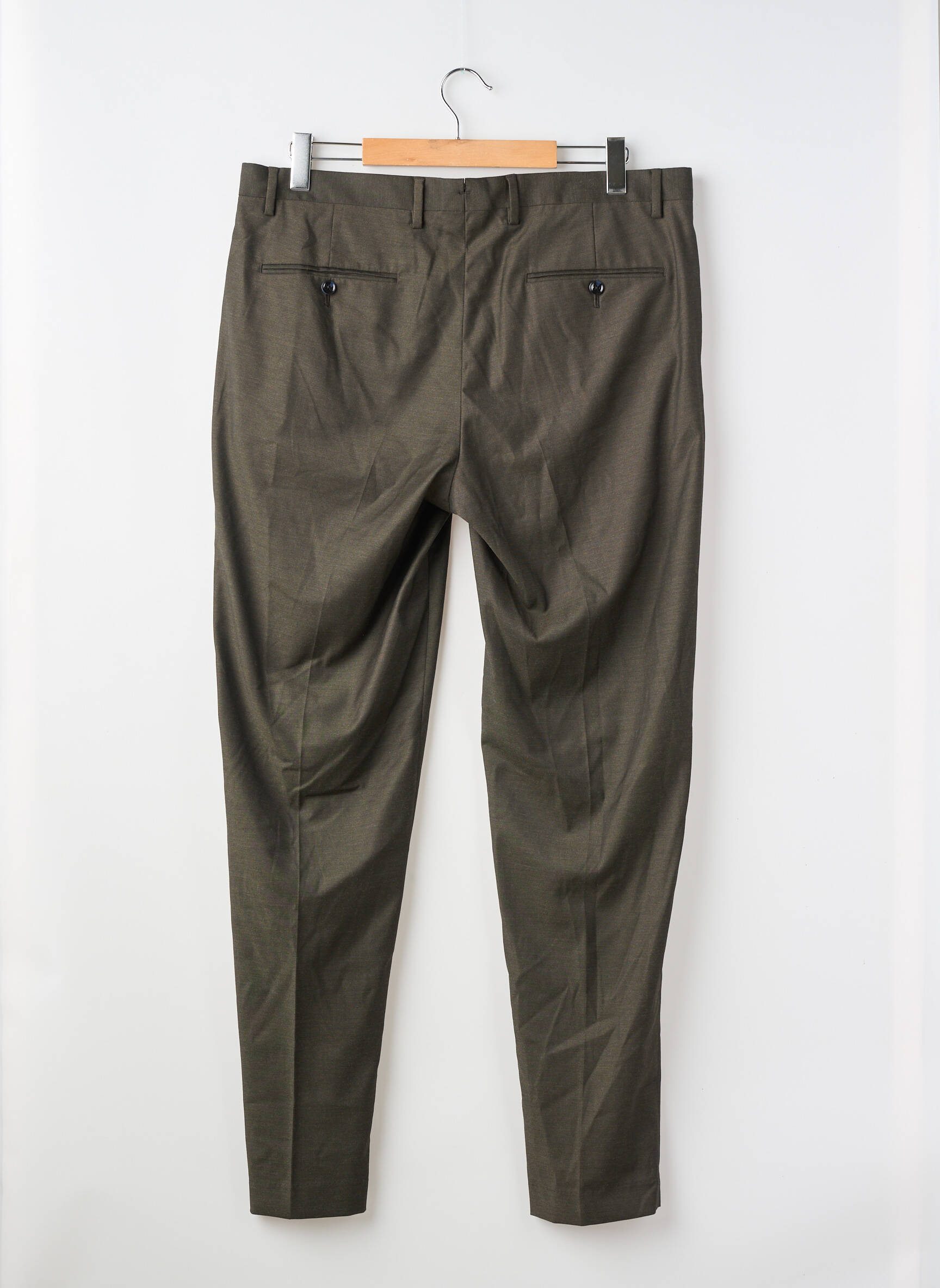 Pantalon drept verde MANGO bărbat