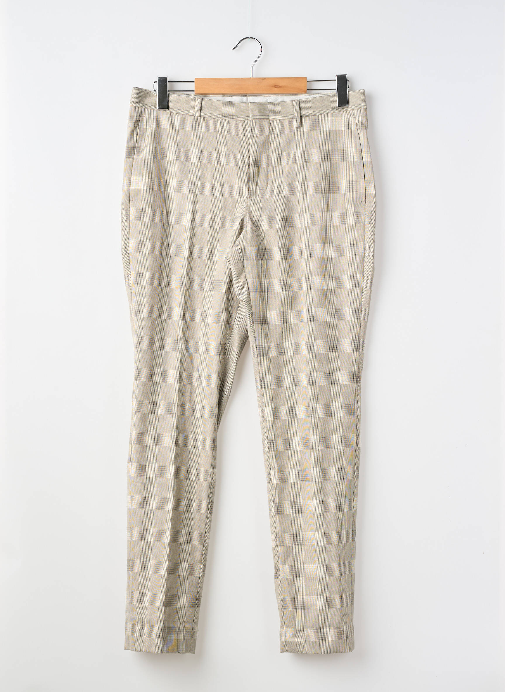 Pantalon drept gri MANGO bărbat