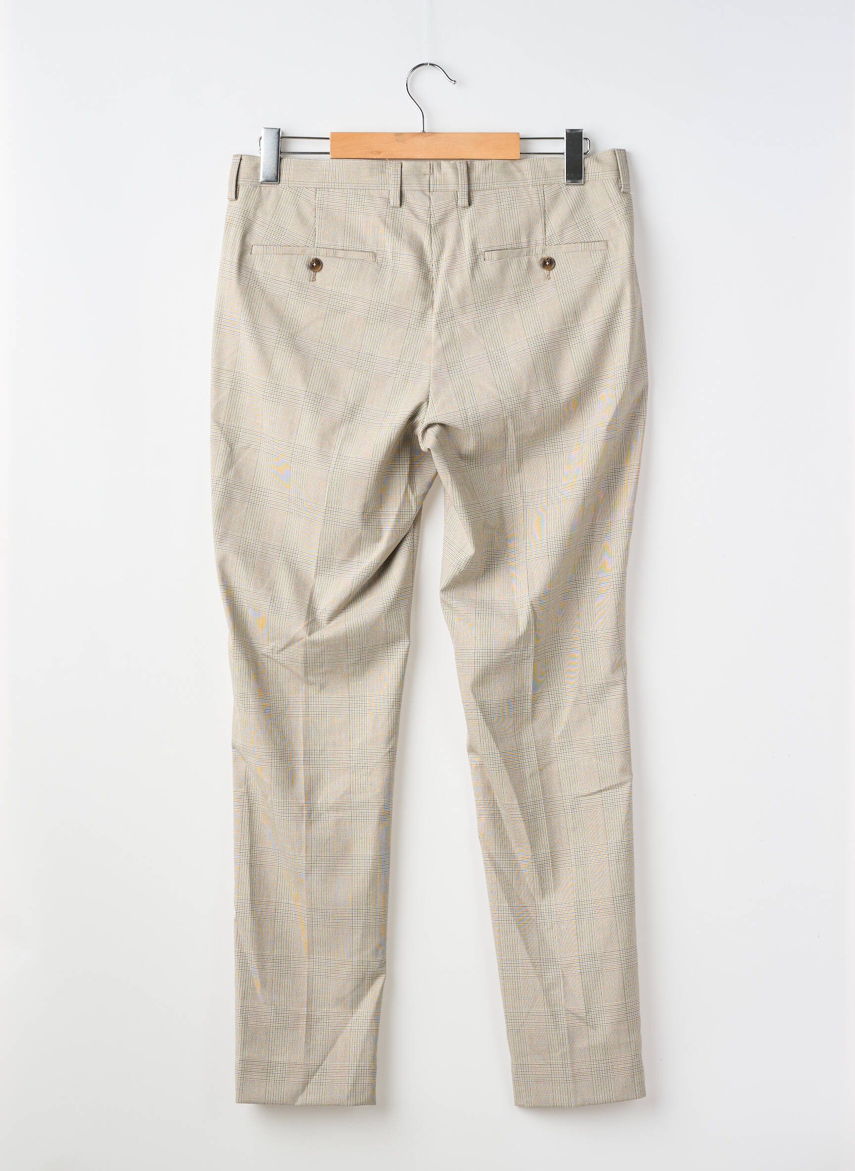 Pantalon drept gri MANGO bărbat