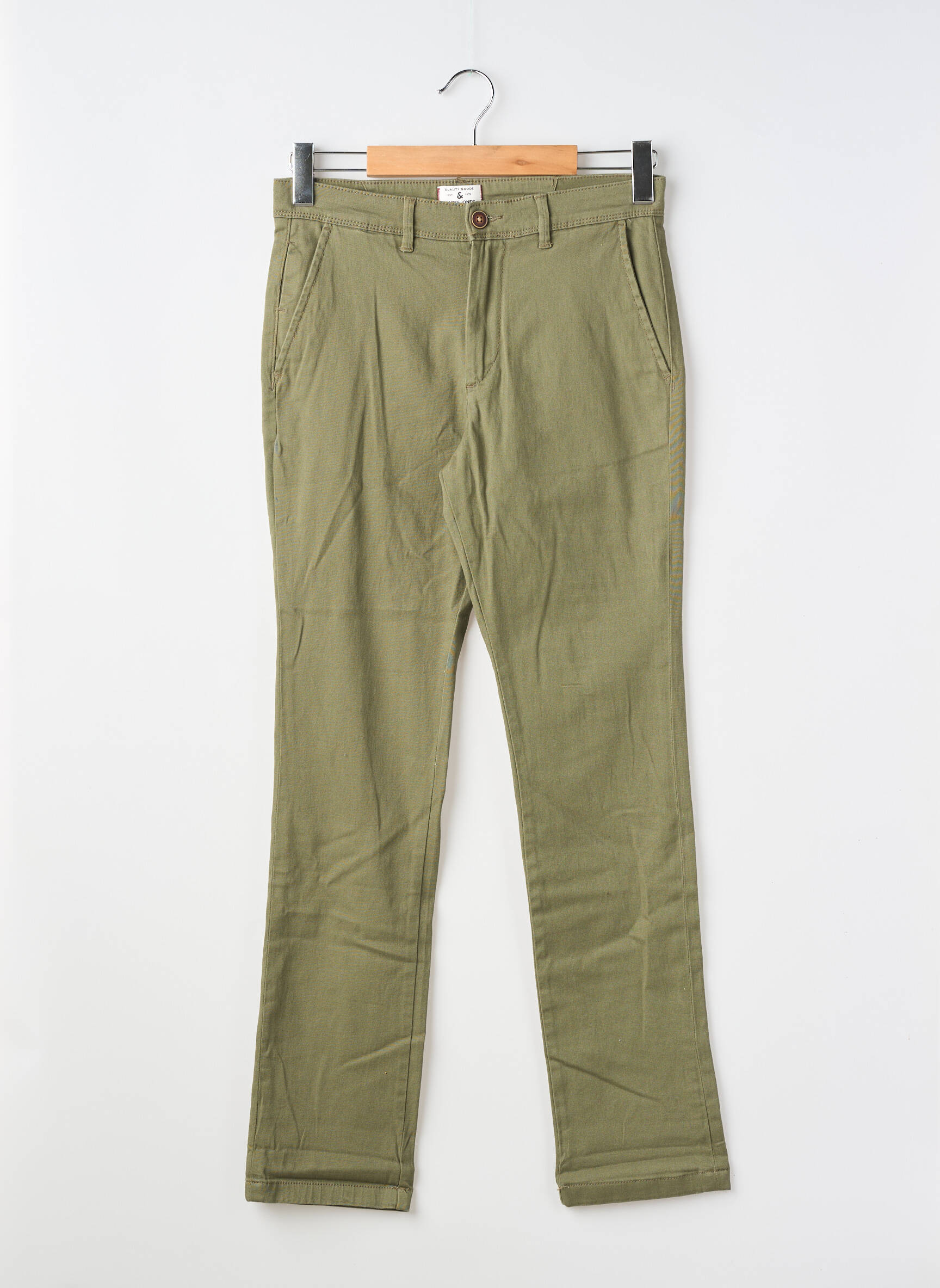 Pantalon chino verde JACK & JONES bărbat