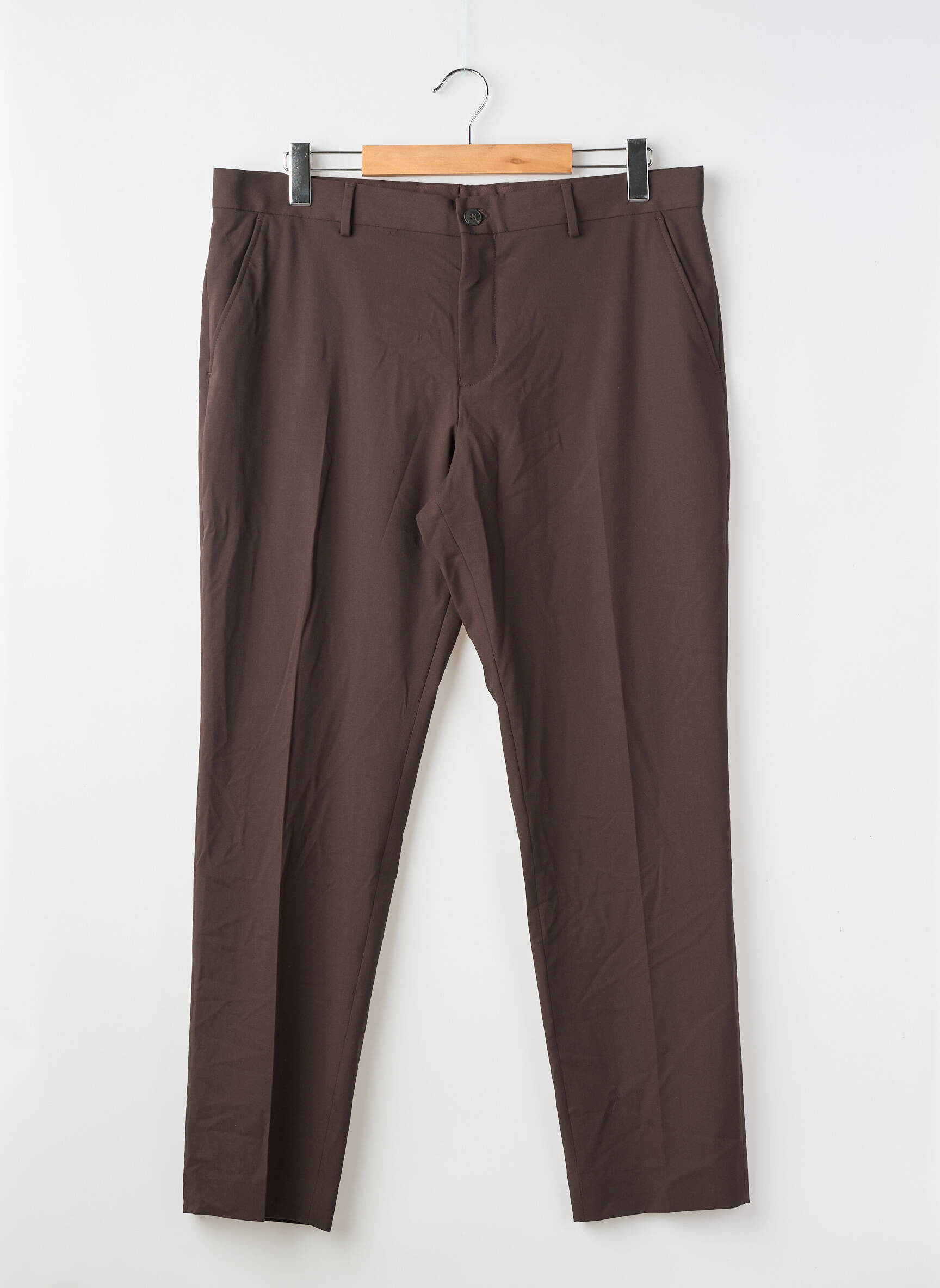 Pantalon drept maro SELECTED bărbat